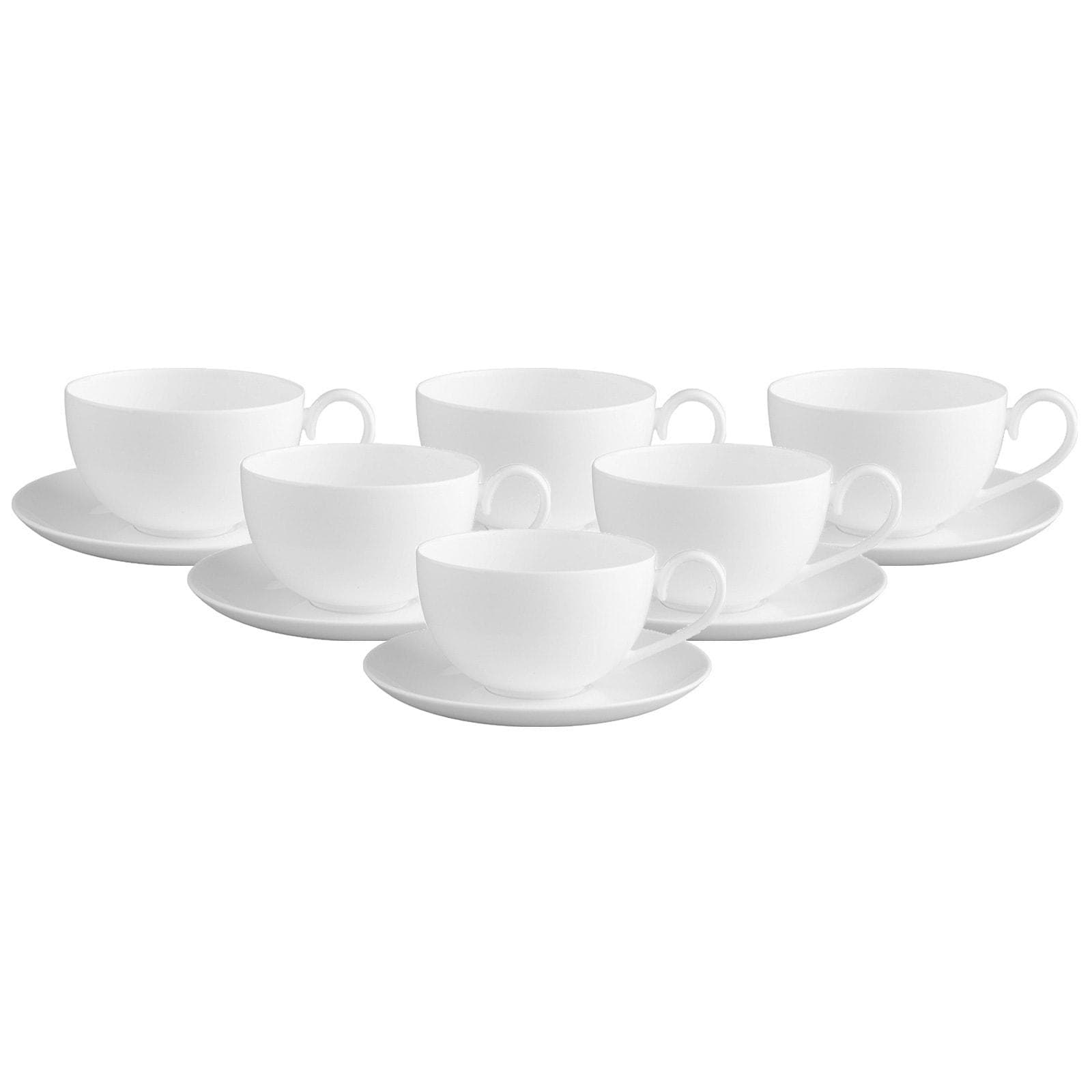 Villeroy & Boch Royal Kaffeeservice 12-tlg. Set 200 ml Weiß Porzellan