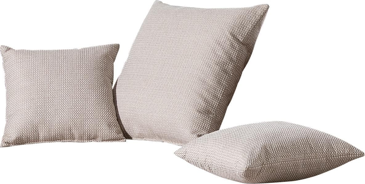 Sofakissen MAINTAL Aolana Beige Schaumstoffflocken-Füllung