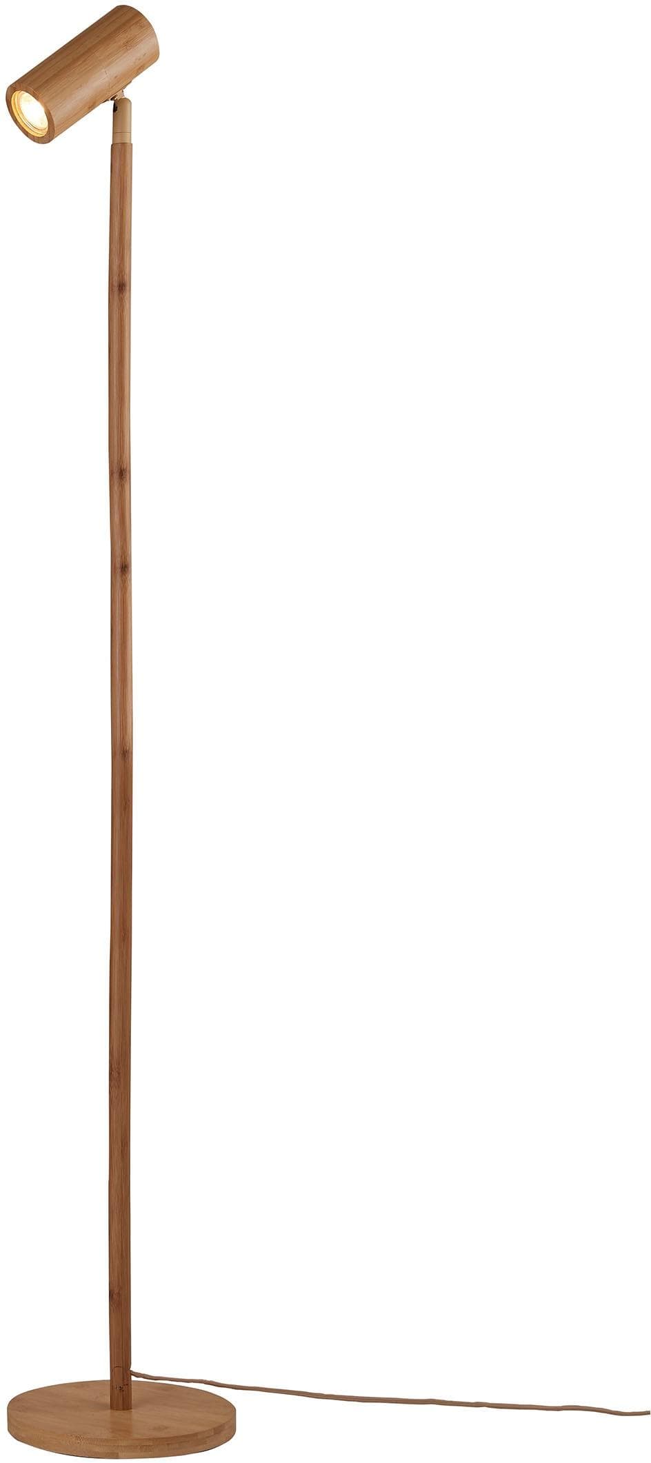 GOOD & MOJO Stehlampe JAVA Beige Bambus 141 cm