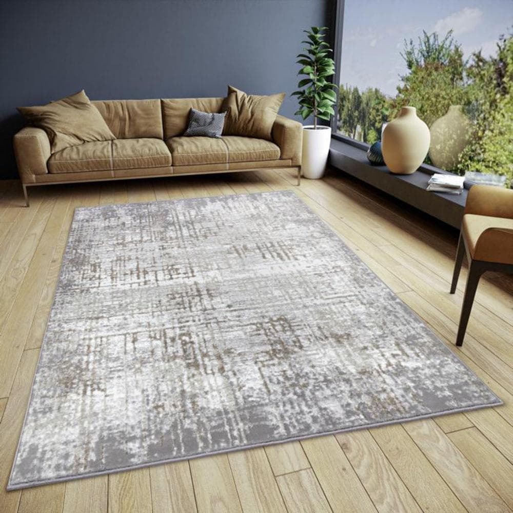 HANSE HOME Teppich Abstract Beige Grau Orientalisch Vintage