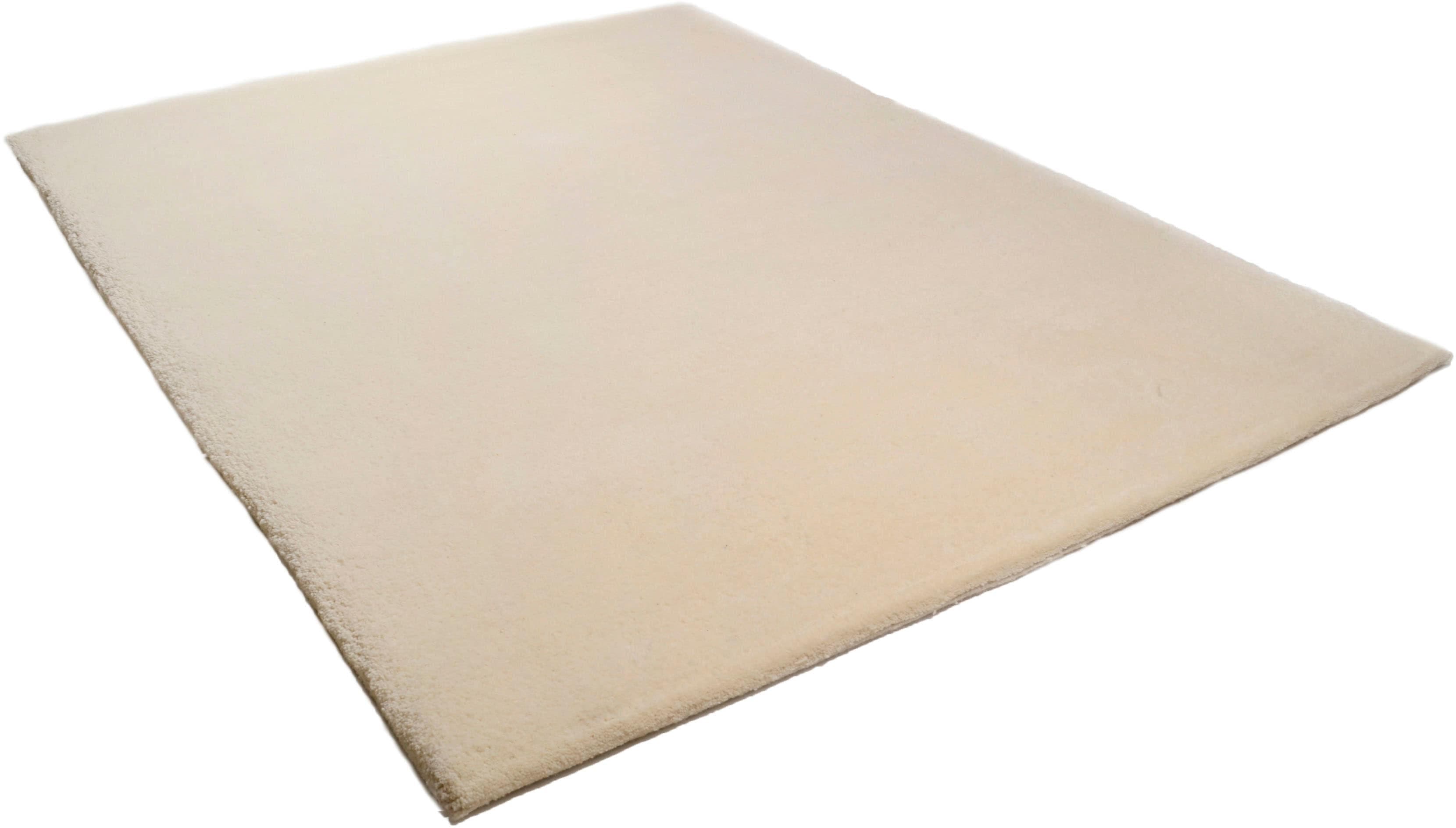 Wollteppich THEKO Amravati Gr. 34 Wollweiß 250x300 cm