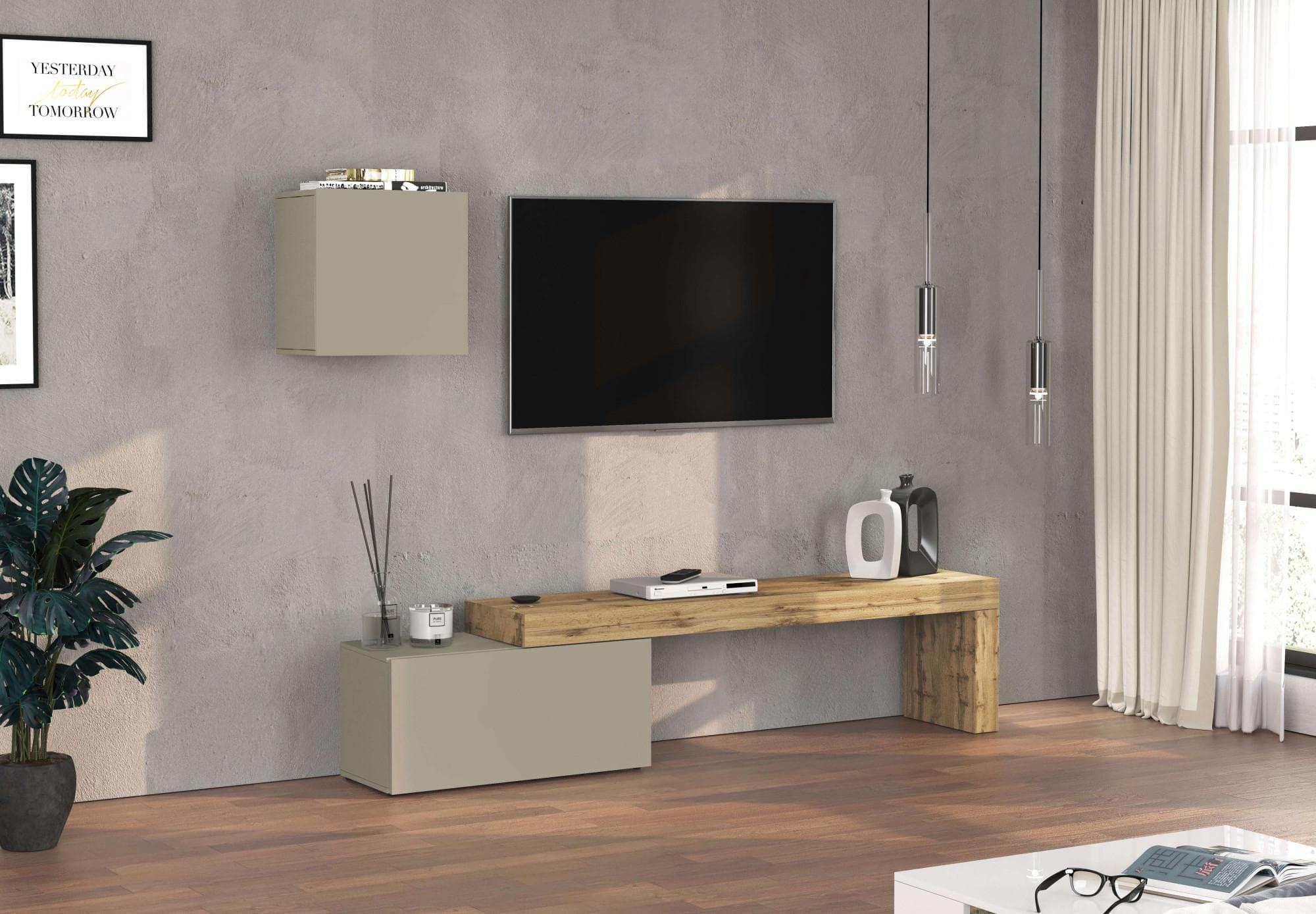 Inosign TV-Wand Chronos TV-Set Wohnwand Elemente frei platzierbar