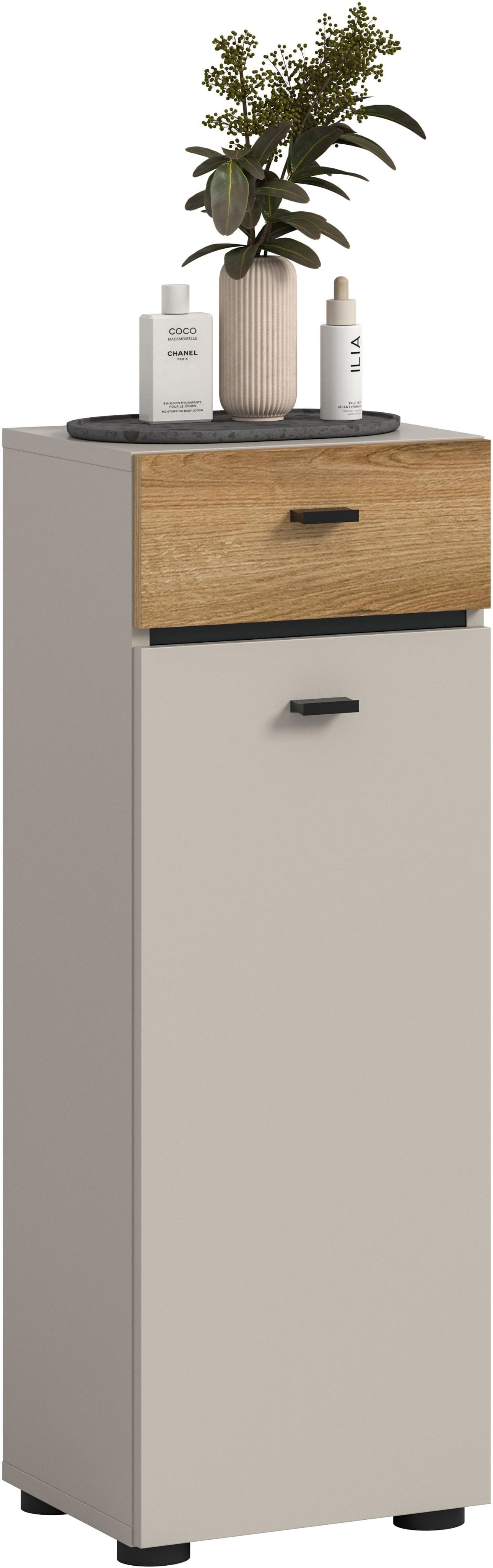 Welltime Midischrank VANN 91 cm Kaschmir/Evoke Oak Nachbildung