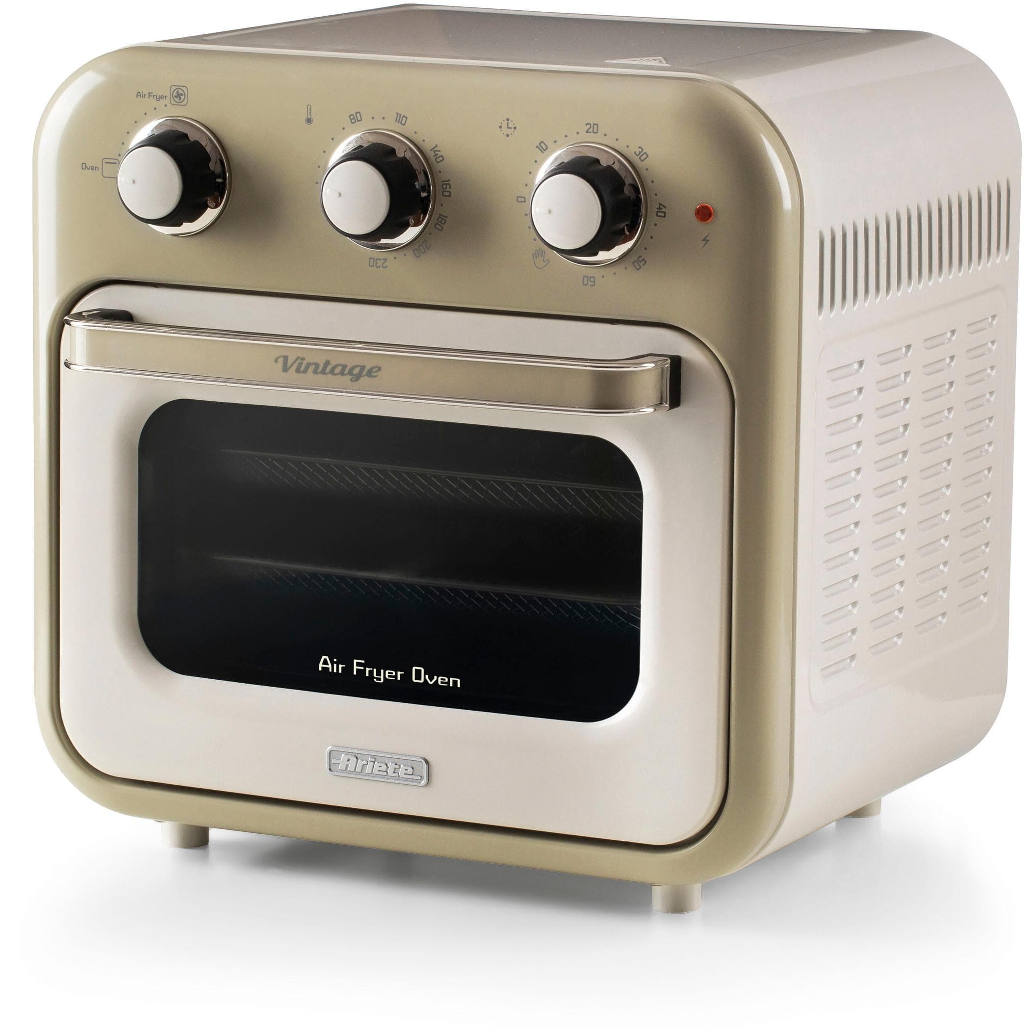 Ariete Heißluftfritteuse und Mini-Ofen 3in1 Vintage Beige