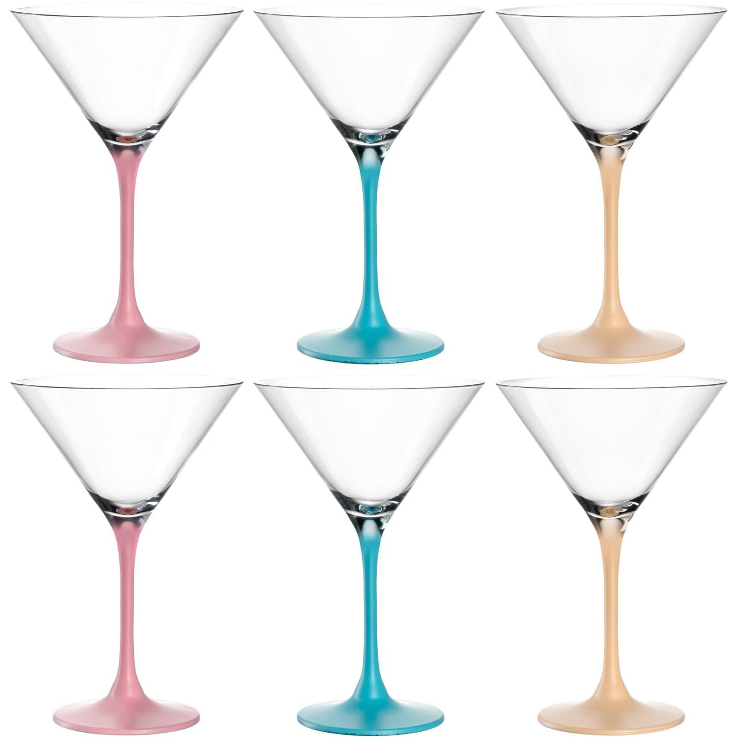 Cocktailglas LEONARDO BRERA 230 ml 6er-Set Bunt