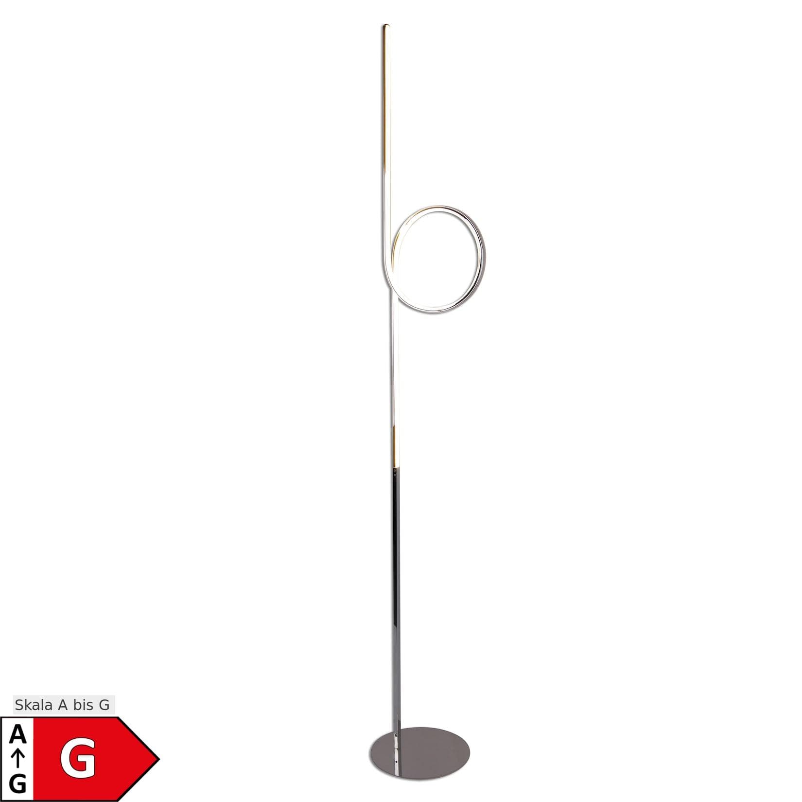 NÄVE LED Stehlampe Loop grau