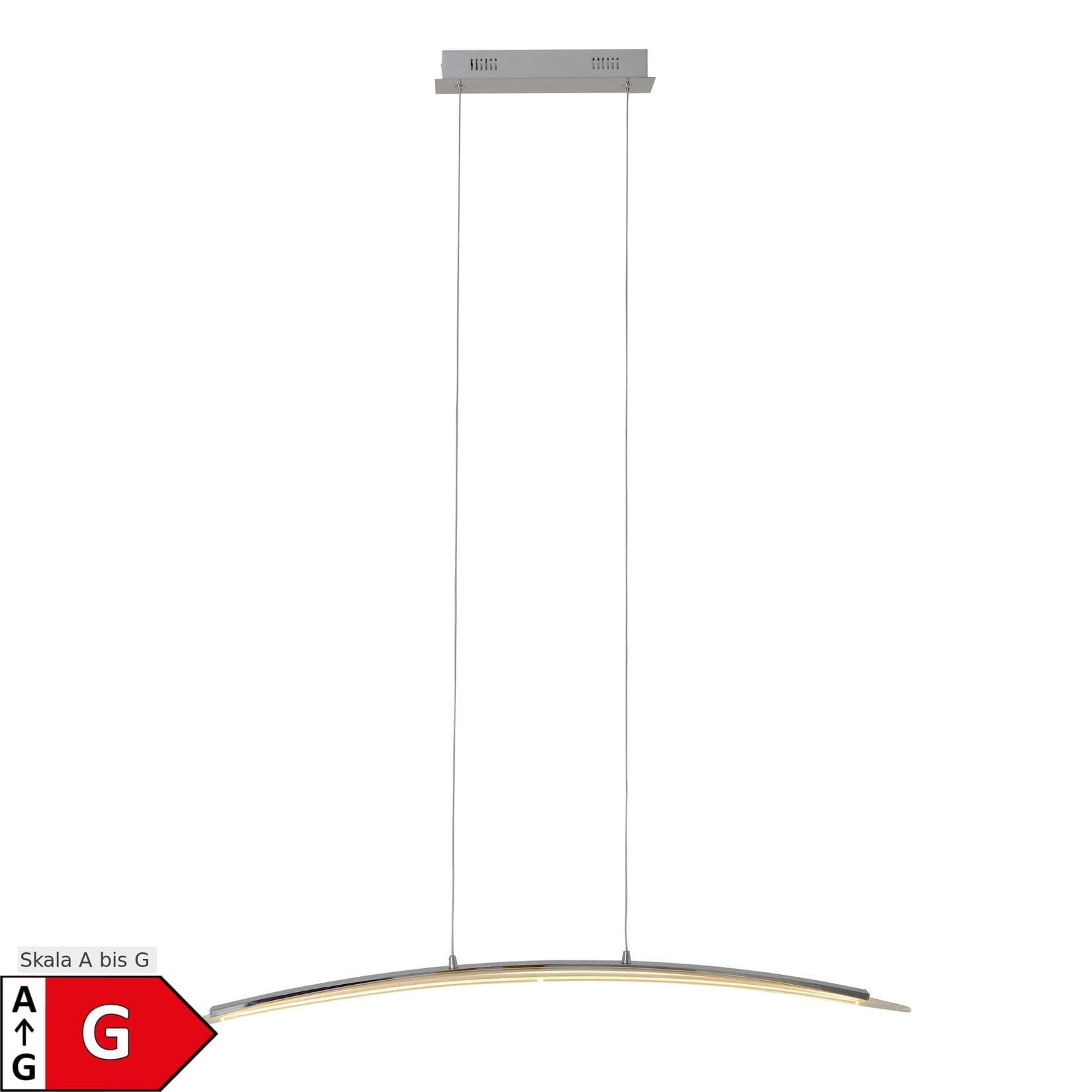NÄVE LED Pendelleuchte Surf Chrom Modern
