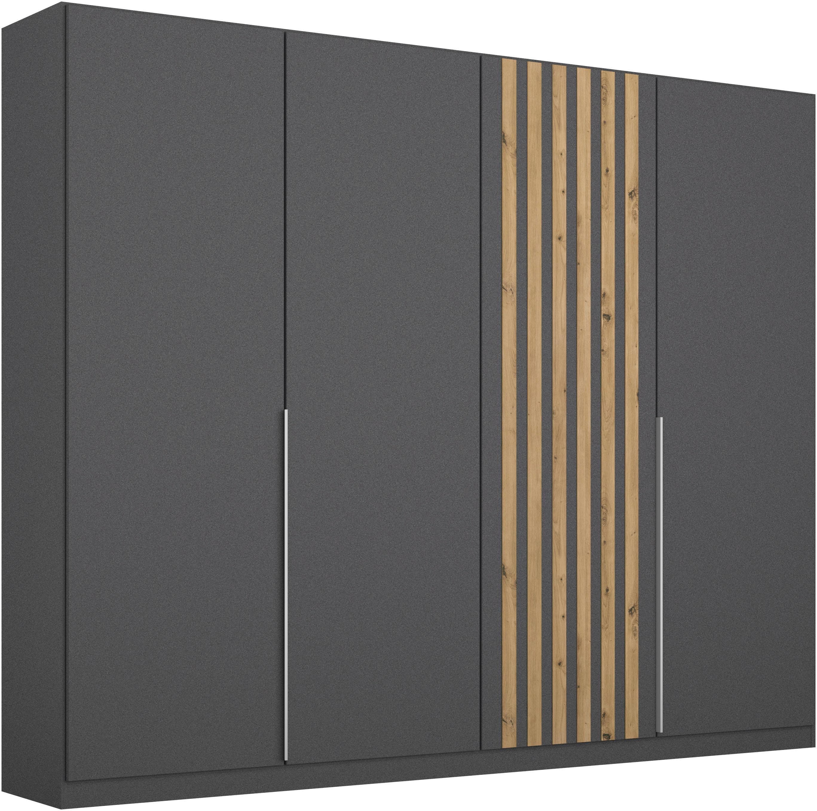 Rauch Drehtürenschrank Kleiderschrank Lamella 3D Akustikpaneel Optik