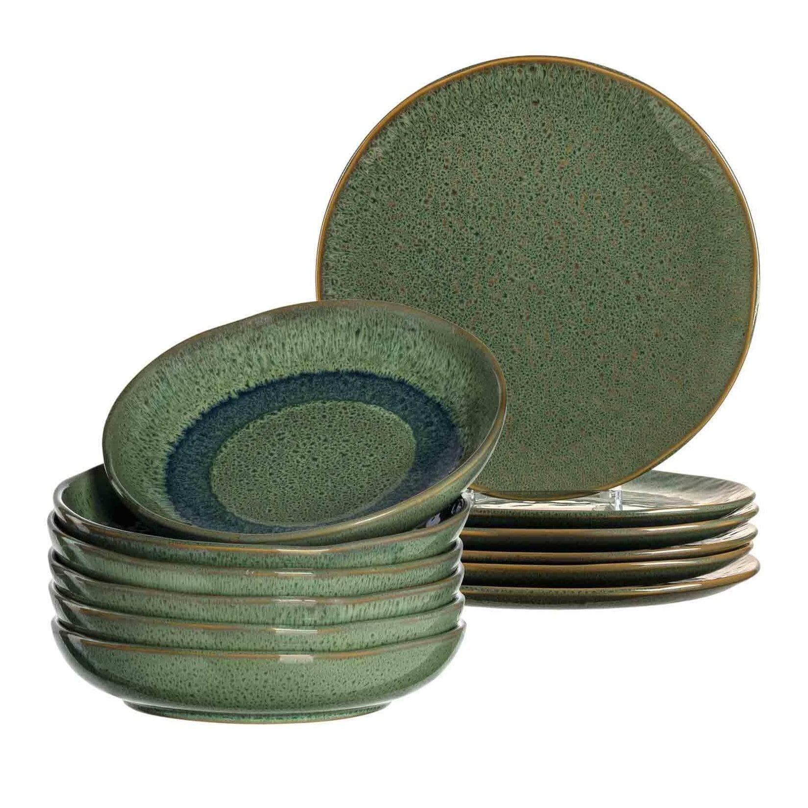 Leonardo Tafelservice Matera 12er Set Keramik Landhausstil