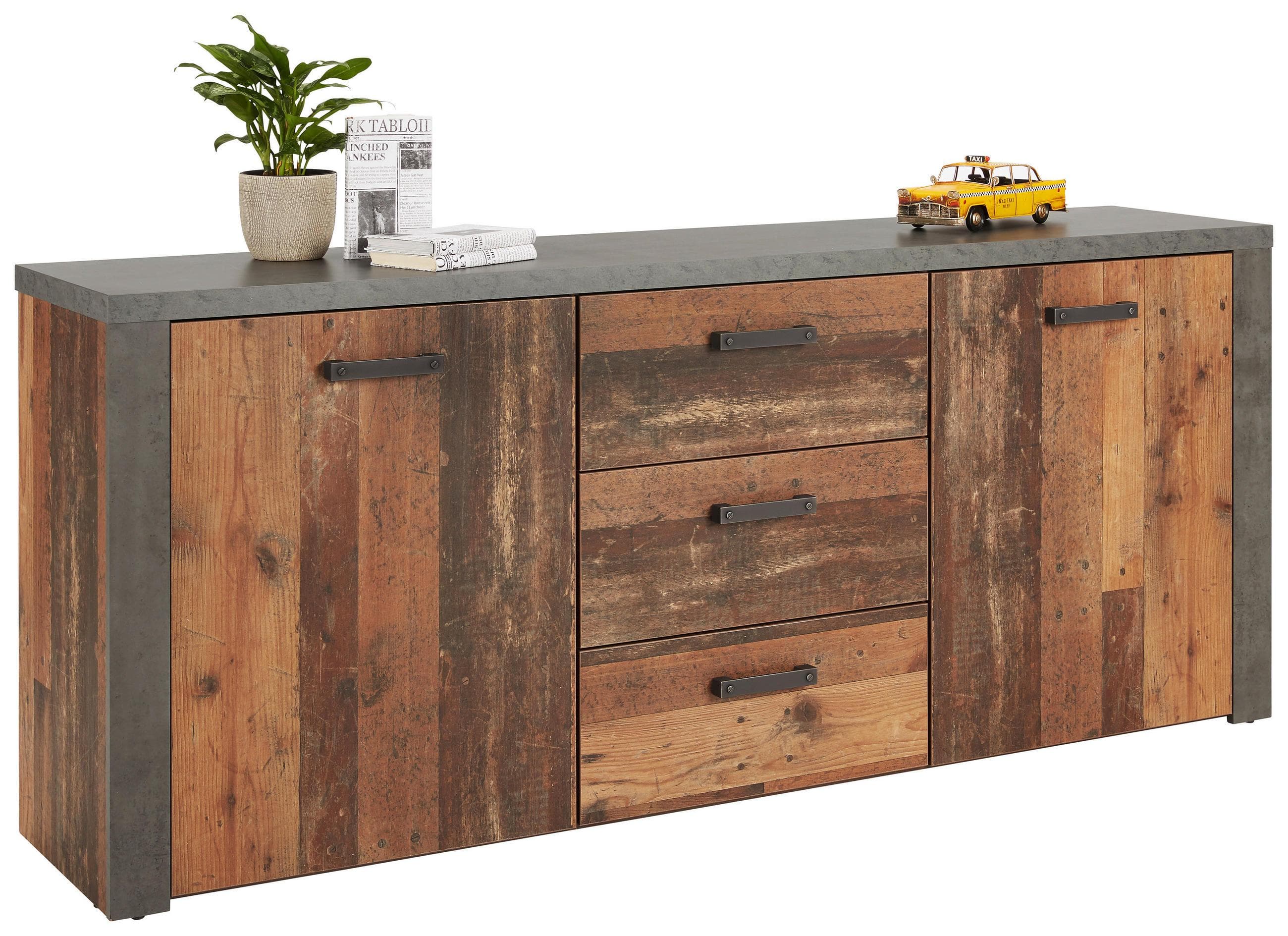 Sideboard Magara Dunkelbraun