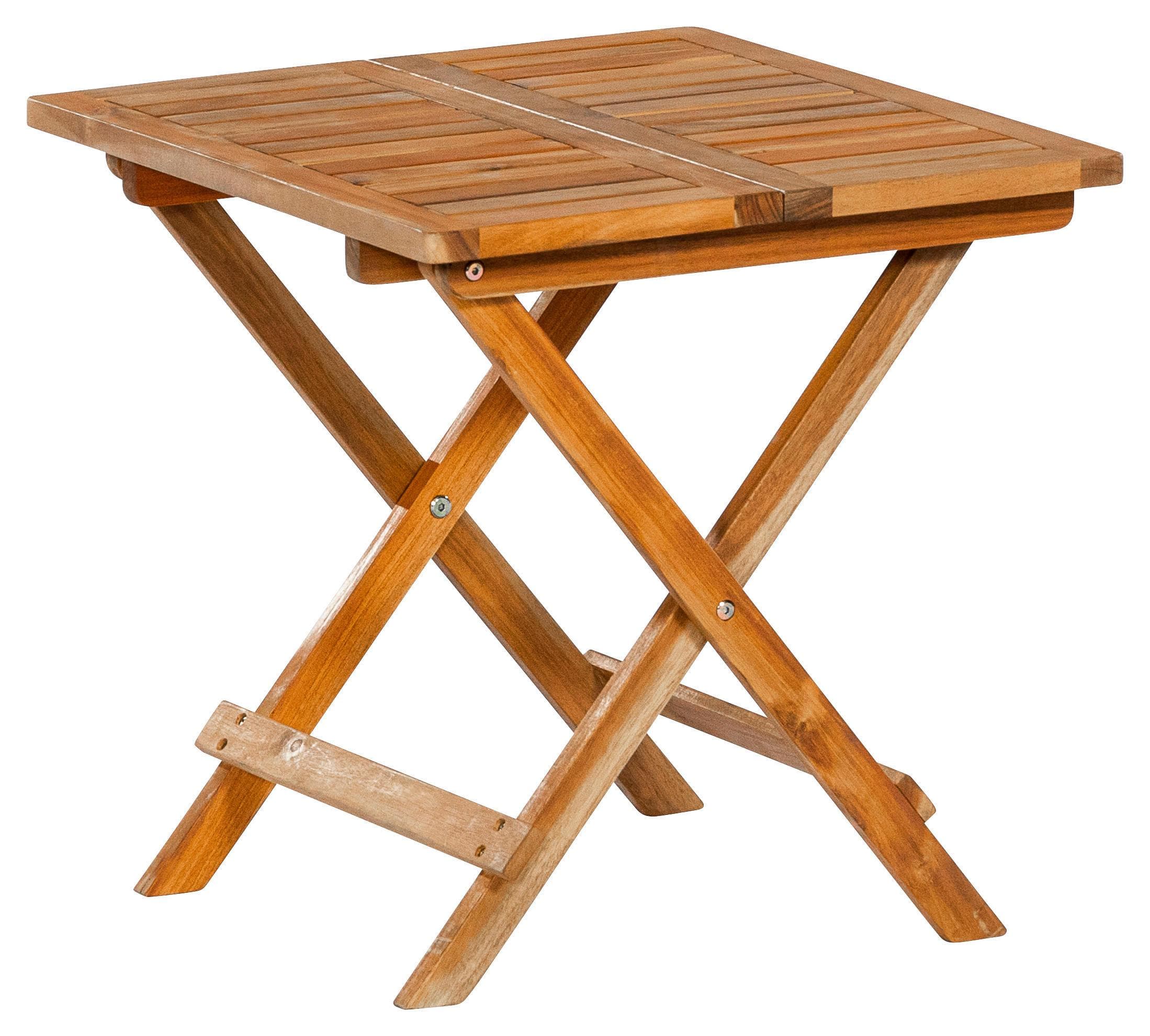 MERXX Hocker Braun Holzoptik 50x50x50 cm