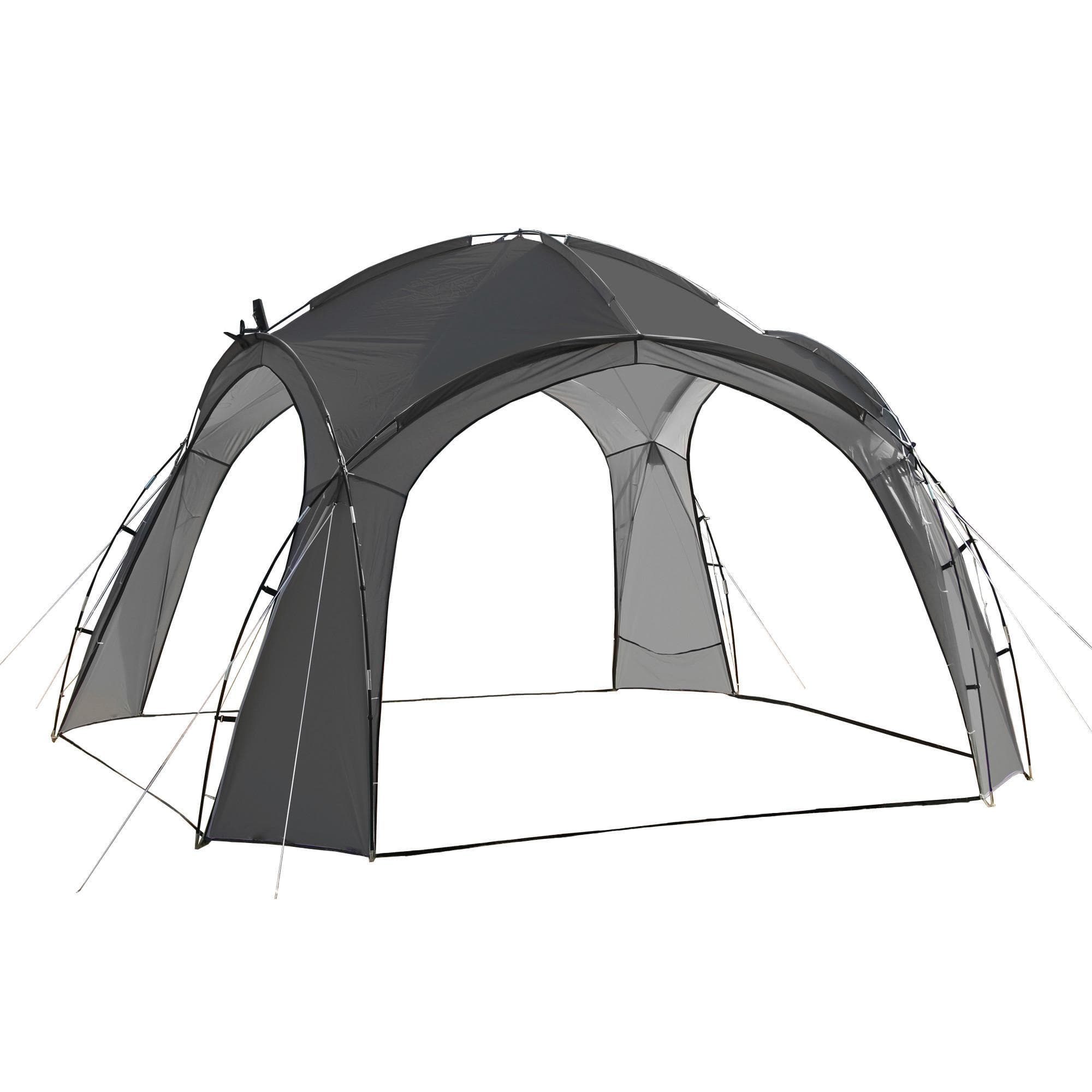Pavillon Ticino Schwarz ca. 350x230x350 cm