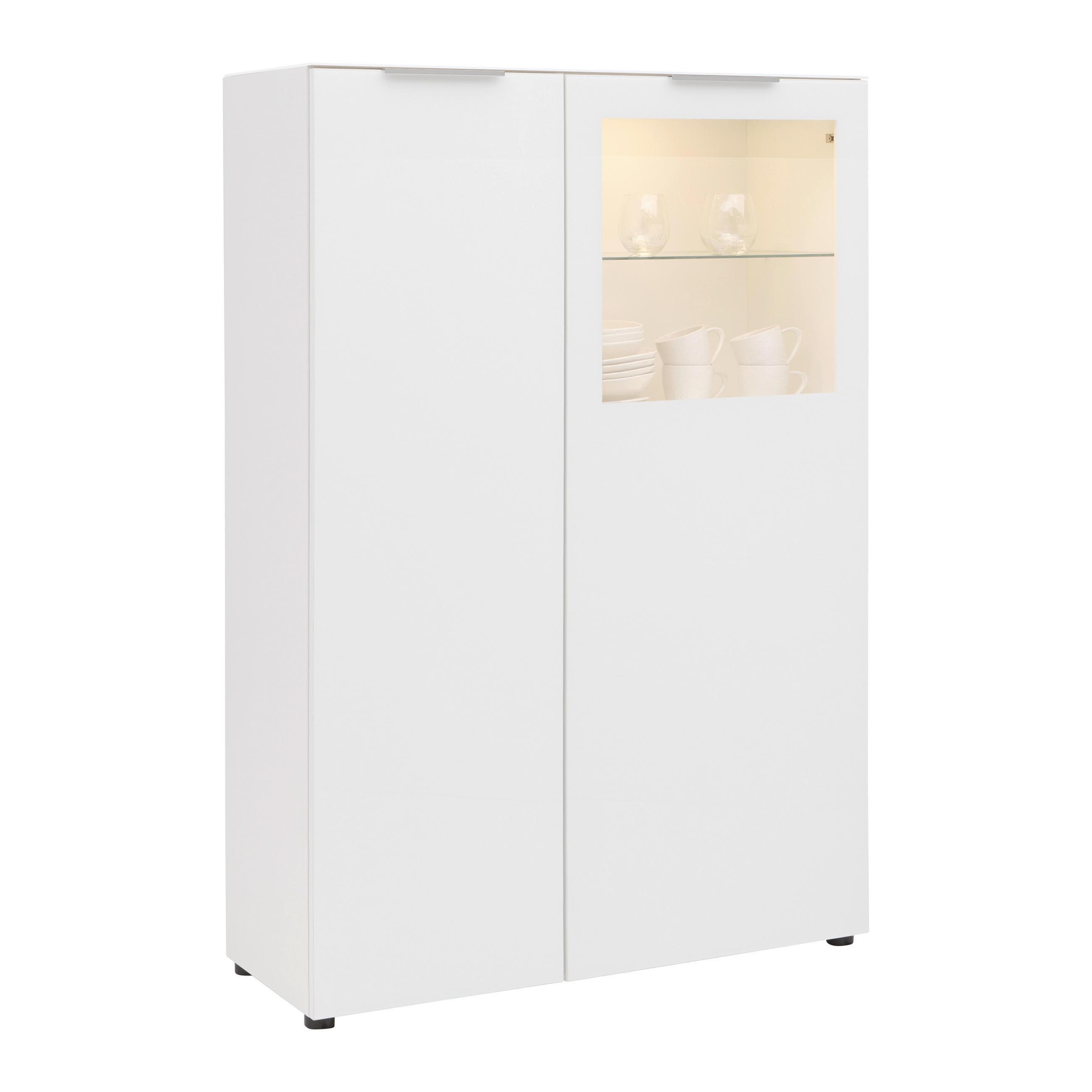 Vitrine Siena Weiß Mömax