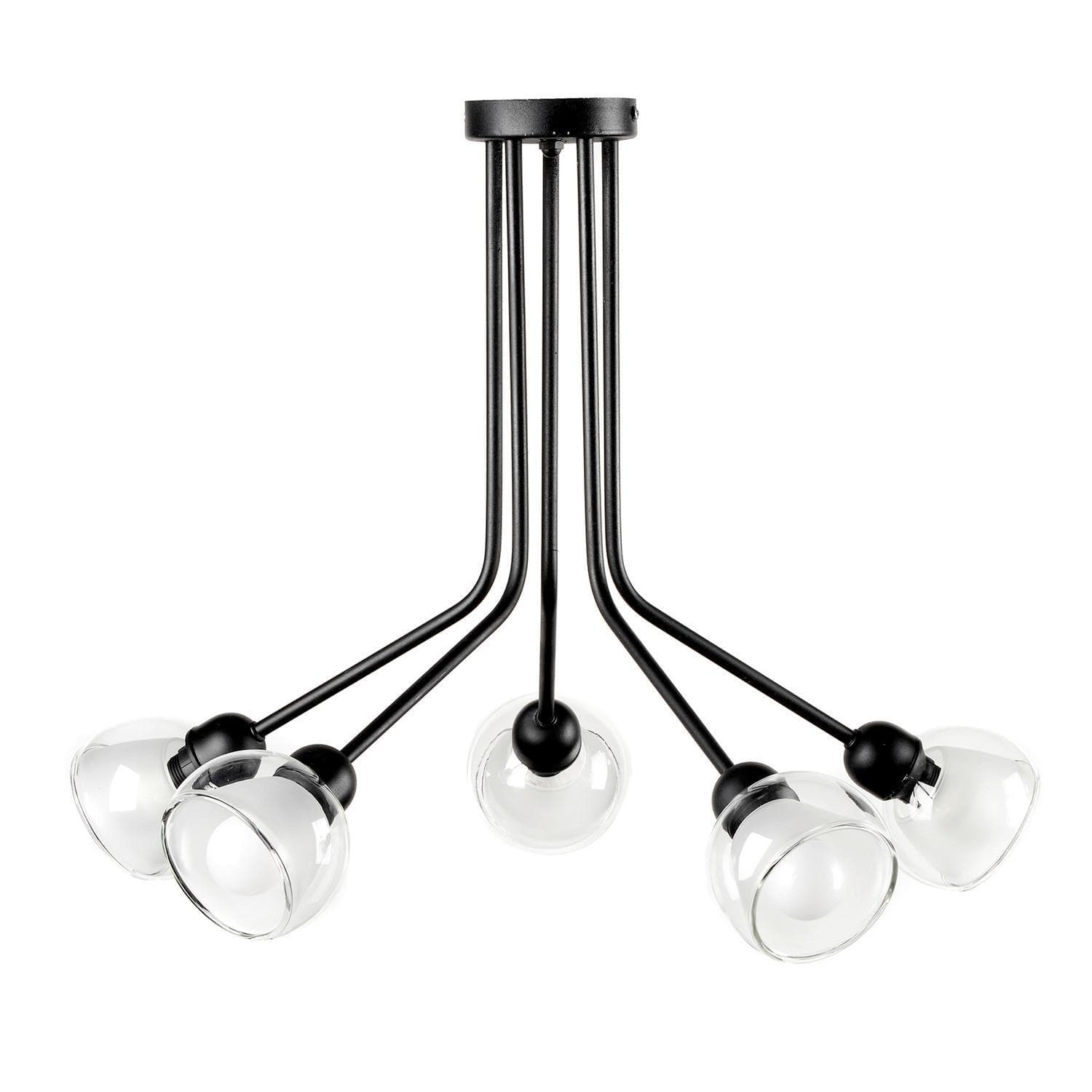 Deckenleuchte Denver Schwarz max. 6 Watt