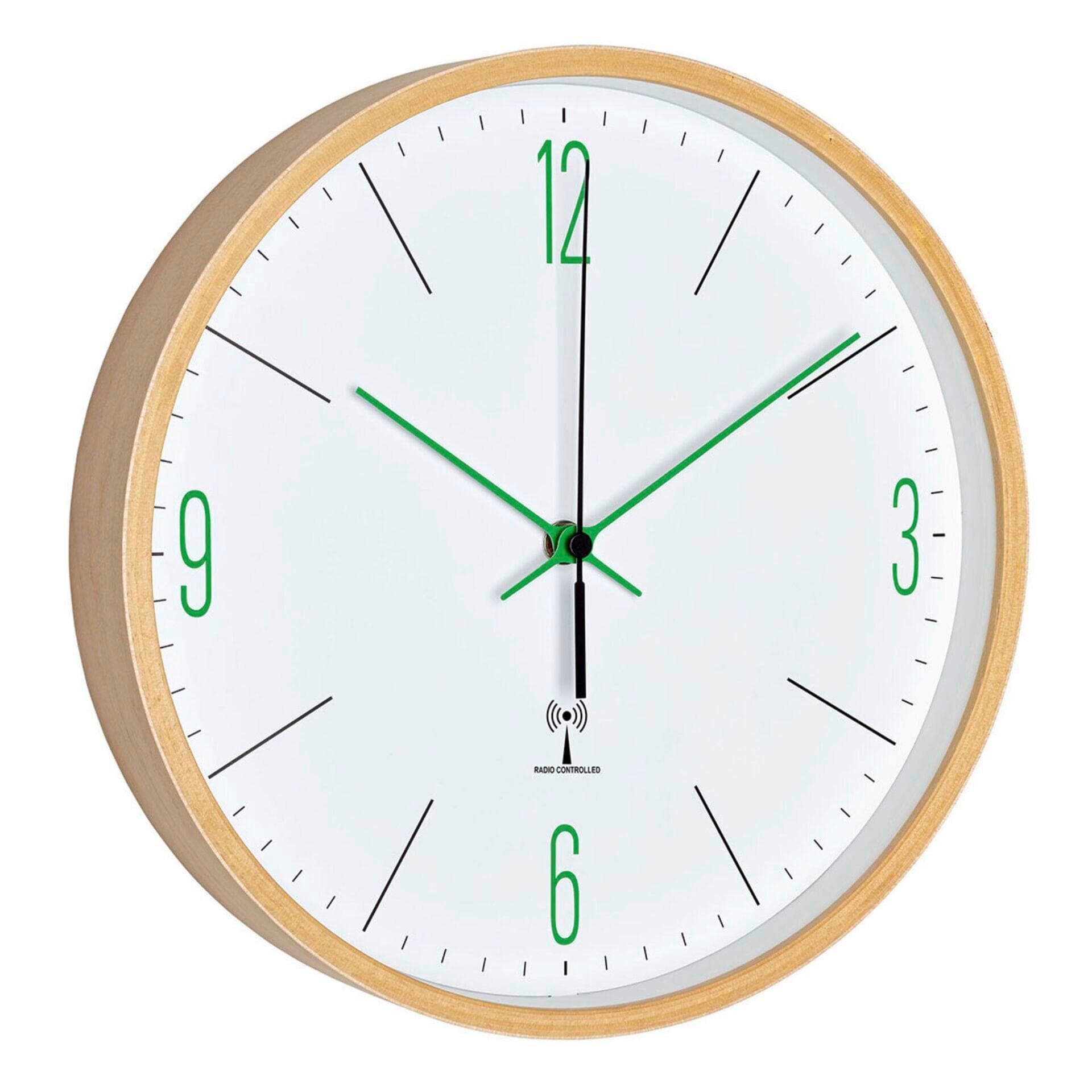 TFA 60.3524.04 Uhr mit grünen Ziffern und Zeigern