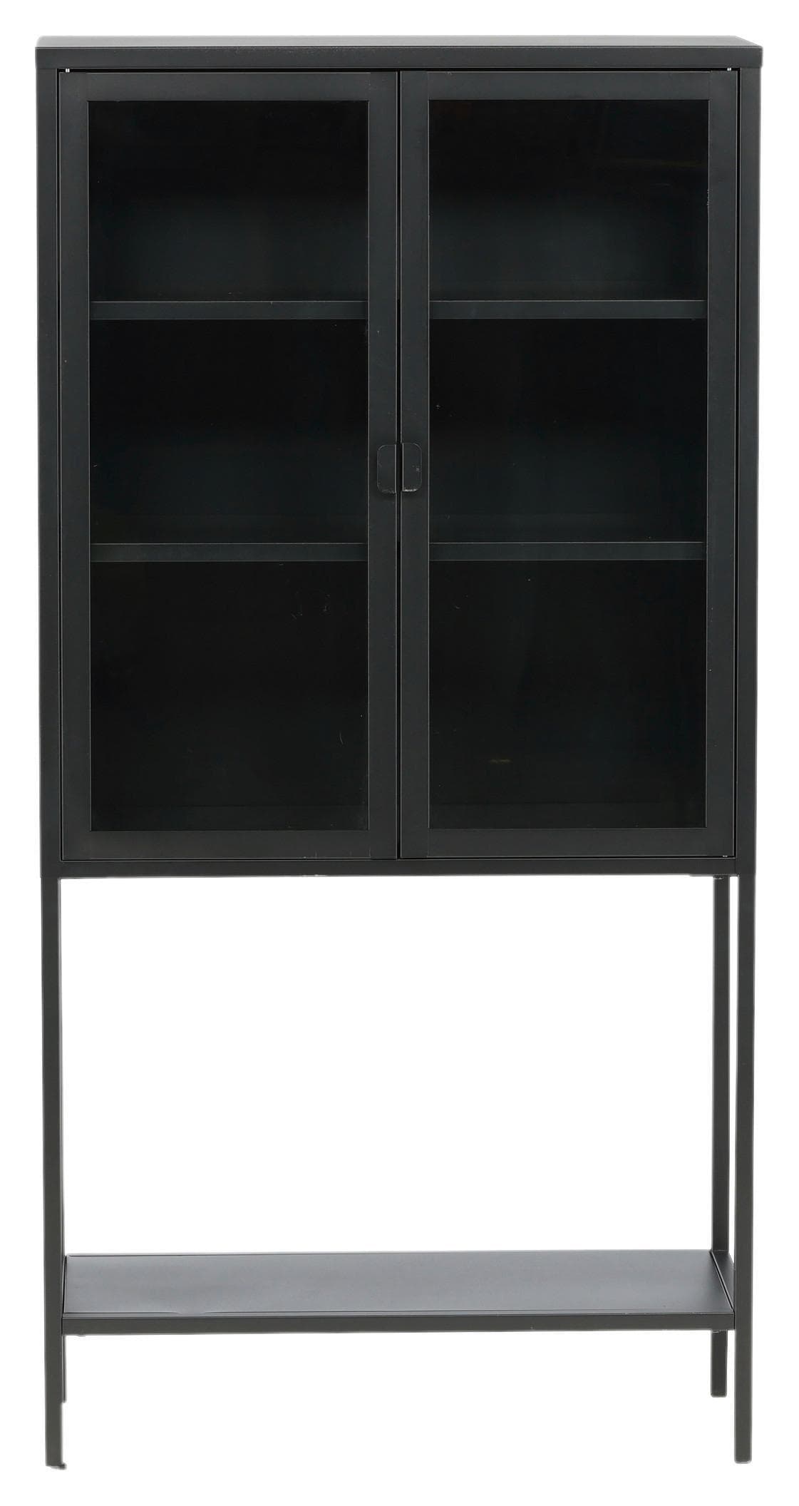 VITRINE MISHA Metall Vitrine Schwarz