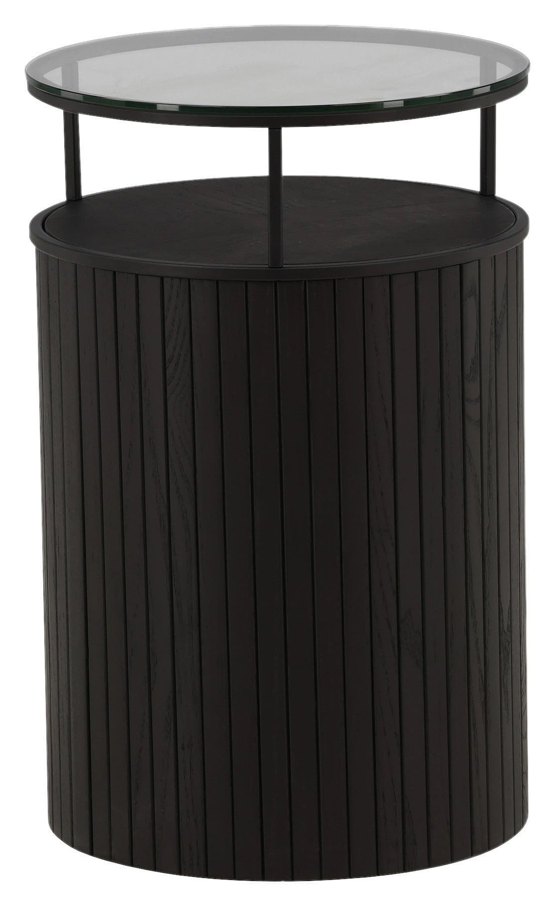 BEISTELLTISCH BOVALL Schwarz