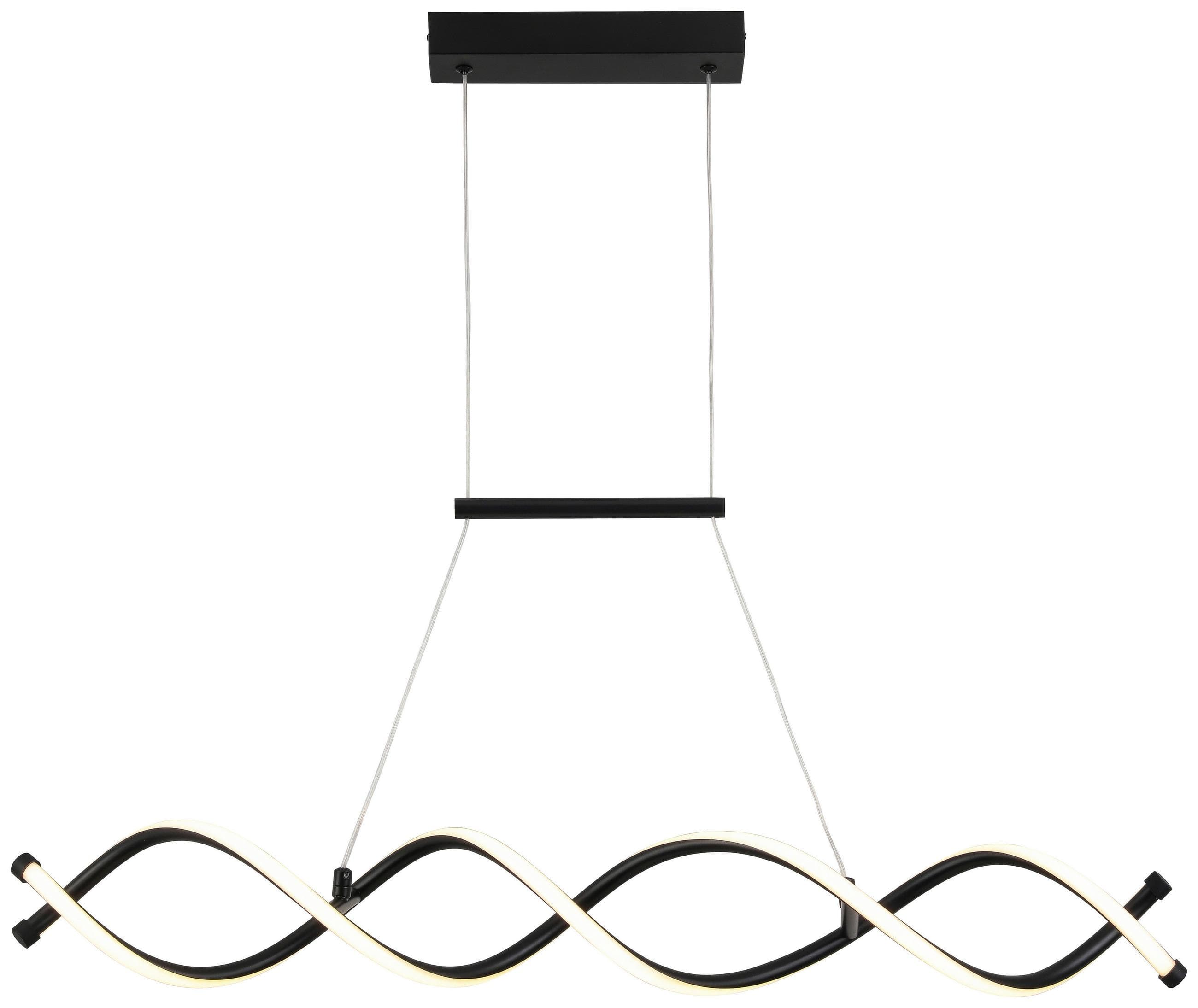 LED-Hängeleuchte Mimi Schwarz 24 Watt
