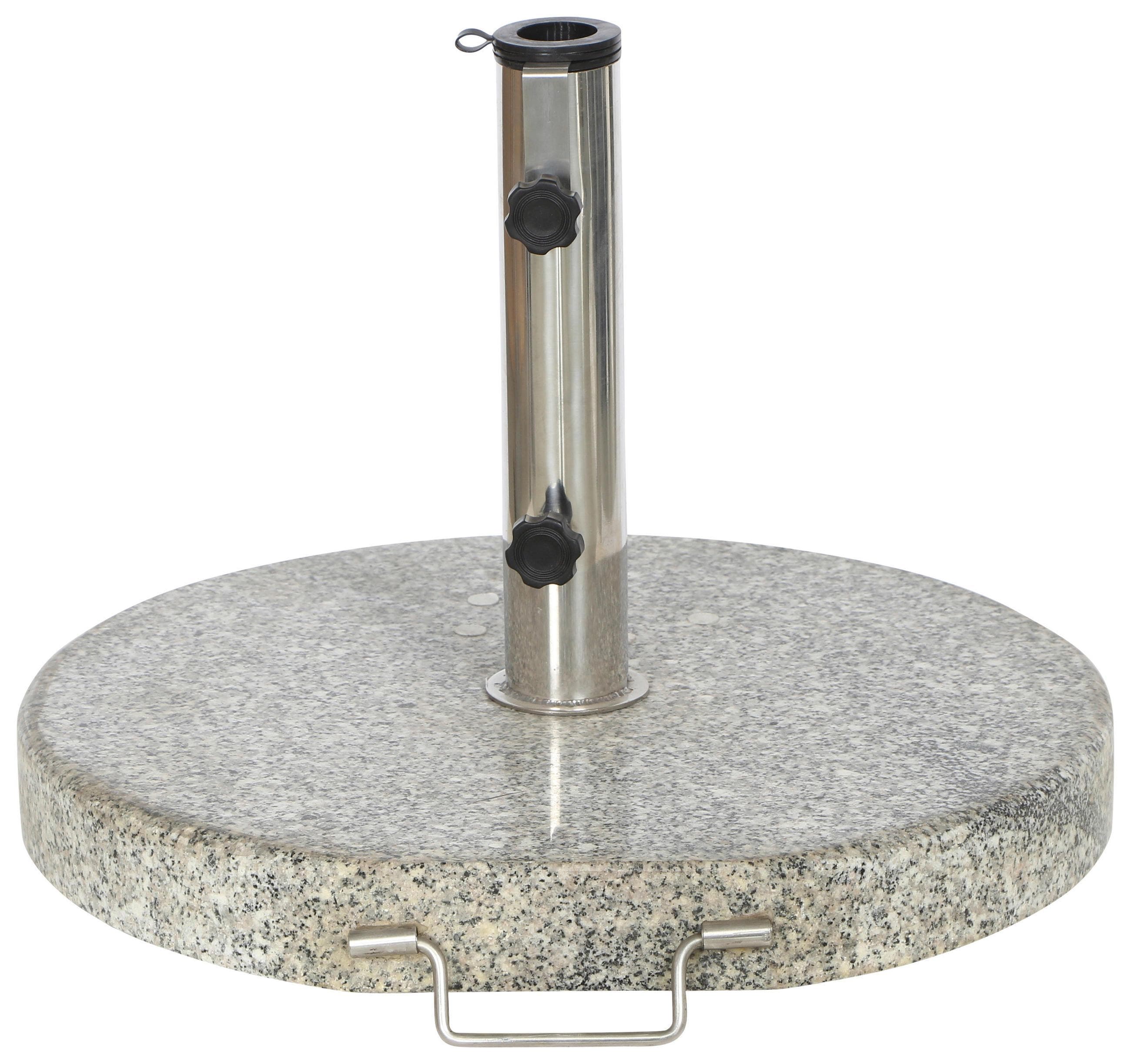 siena GARDEN Schirmständer Metall/Granit Ø 4,8 cm