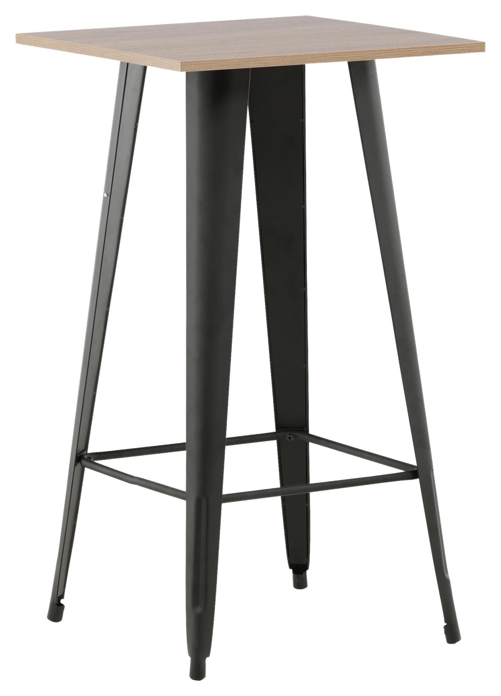 BARHOCKER TEMPE Beige Schwarz