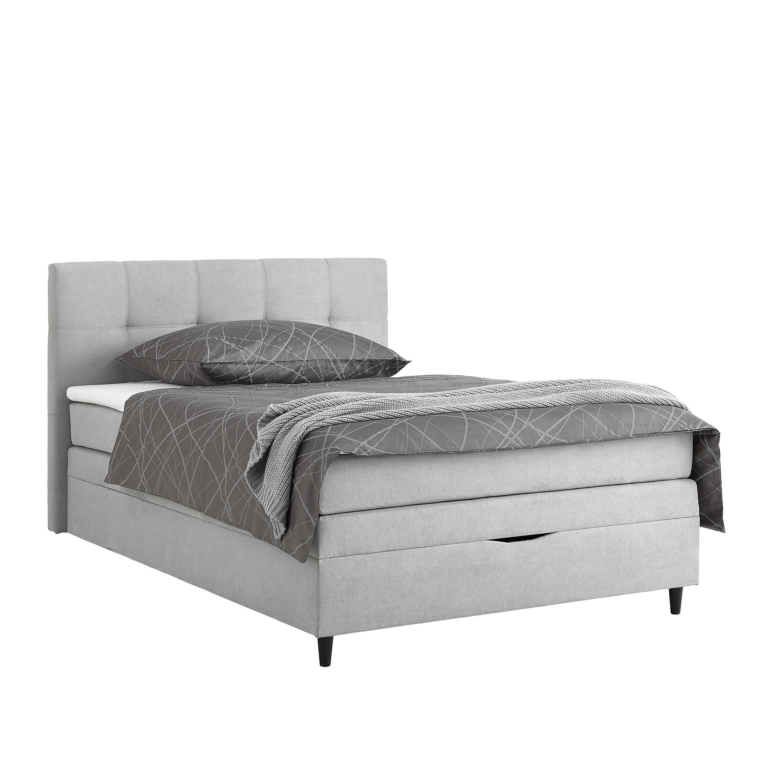 Boxspringbett Miami Grau