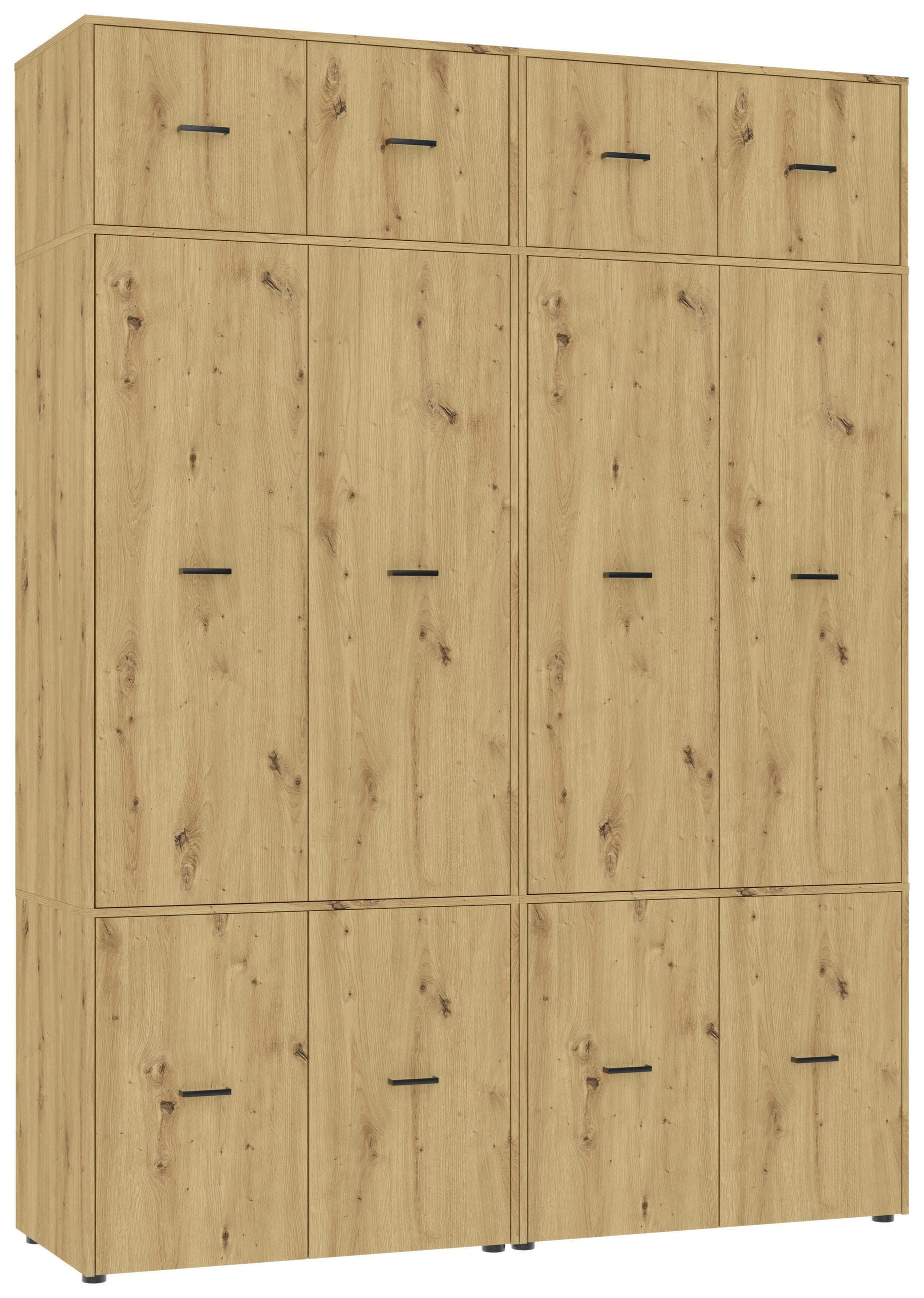 Kleiderschrank Kivo Eiche Artisan Mömax DE