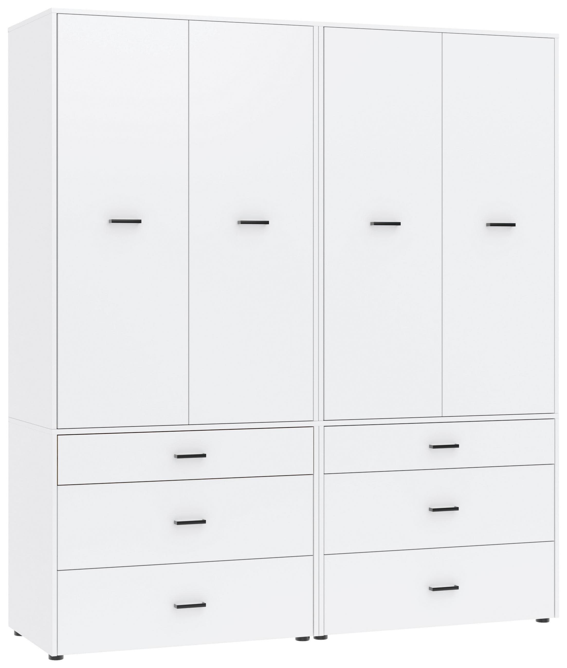 Kleiderschrank Kivo Weiß Mömax