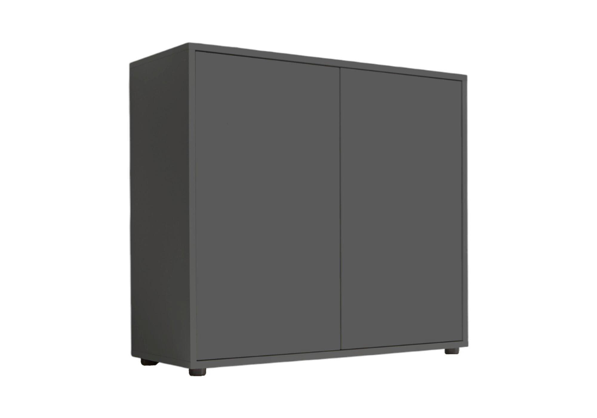 Kommode Mailand Typ 4 Anthrazit Modern