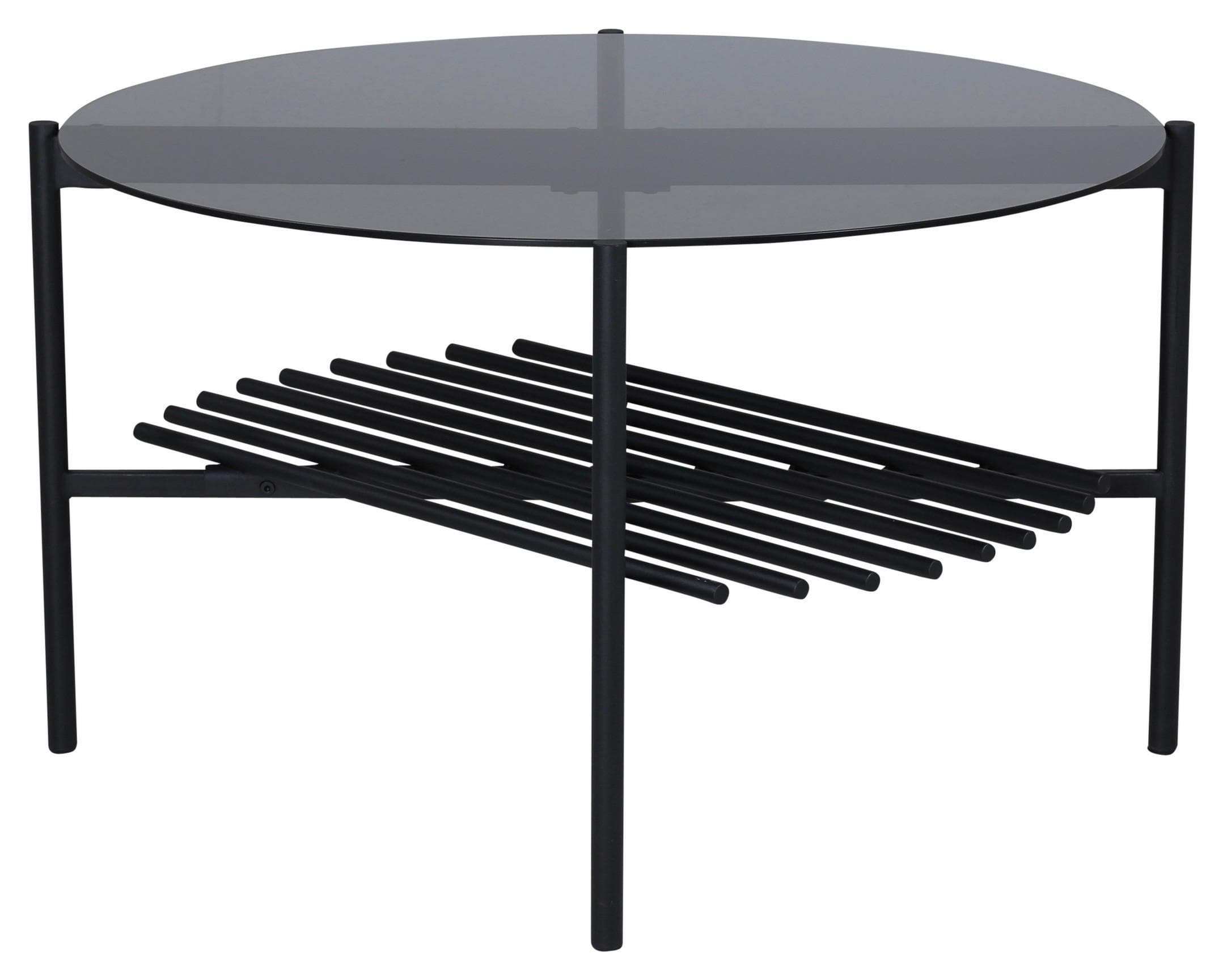 Couchtisch Von Staf Ø 80 cm Schwarz