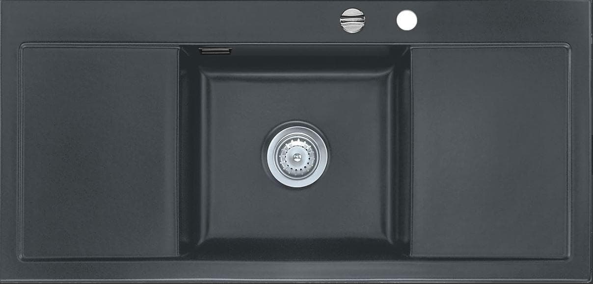 Einbauspüle Mera Middle Schiefer Systemceram