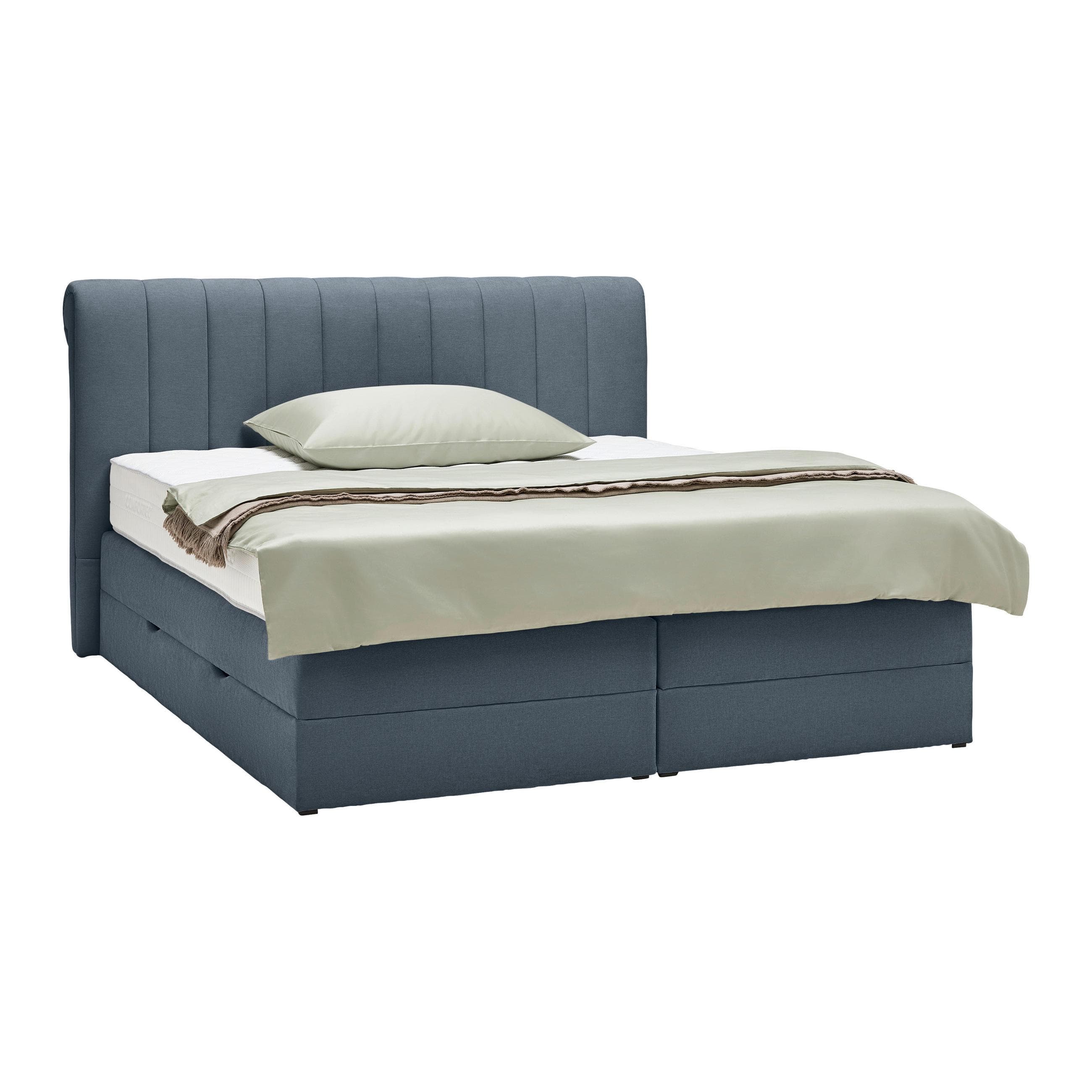 Boxspringbett Belano Dunkelblau 180x200cm