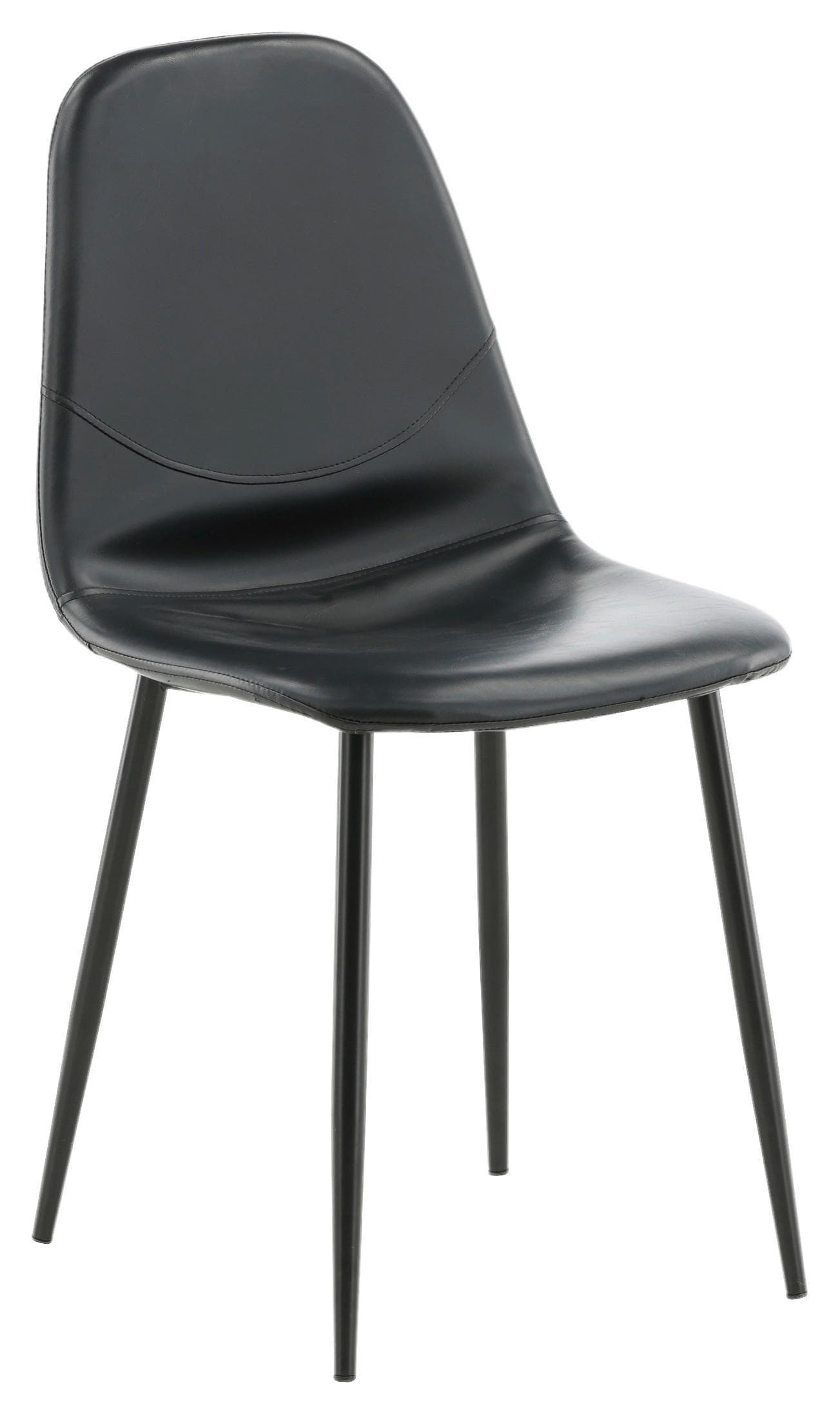 STUHL-SET POLAR Schwarz Küchenstühle