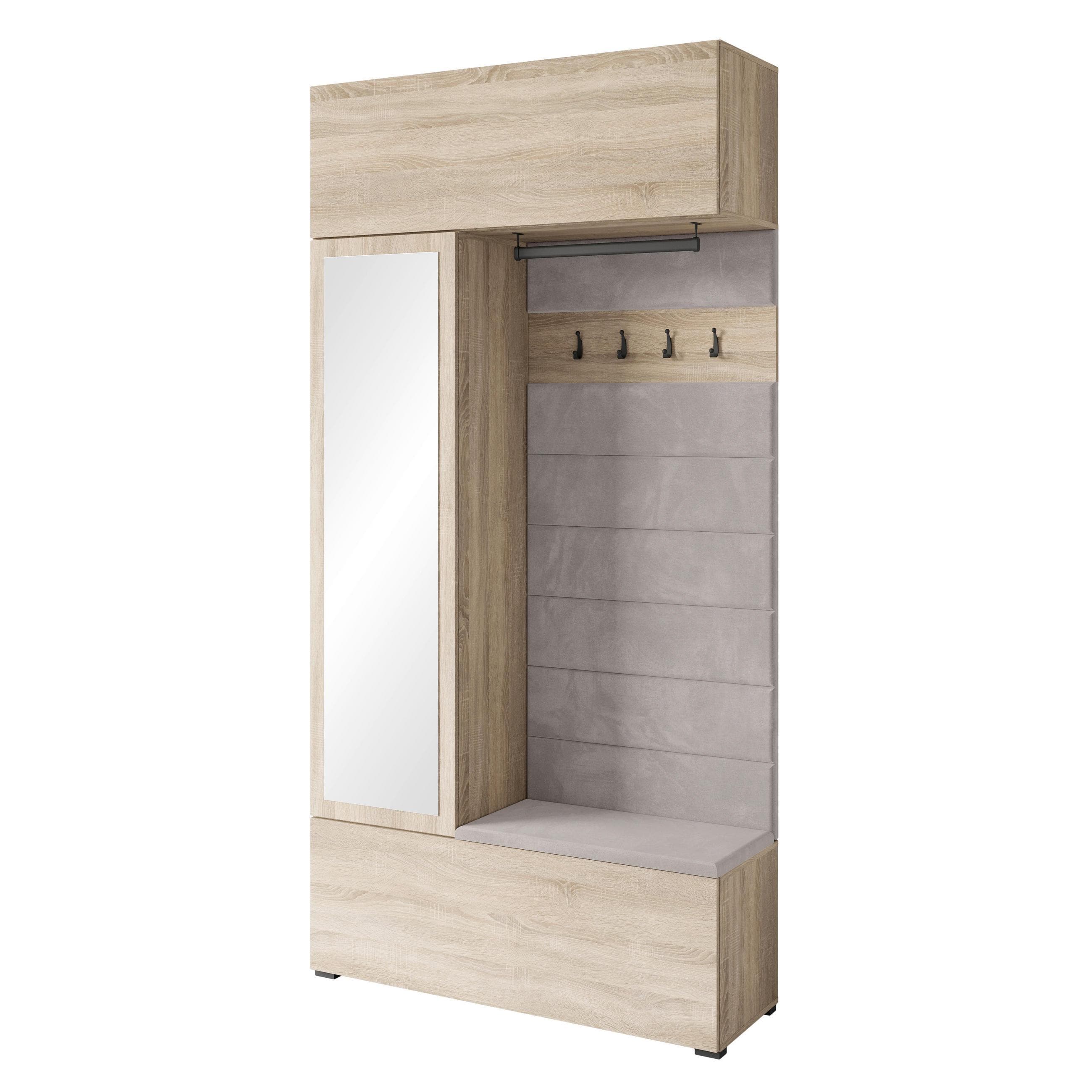 Garderobe Tejo Sonoma Eiche Mömax DE
