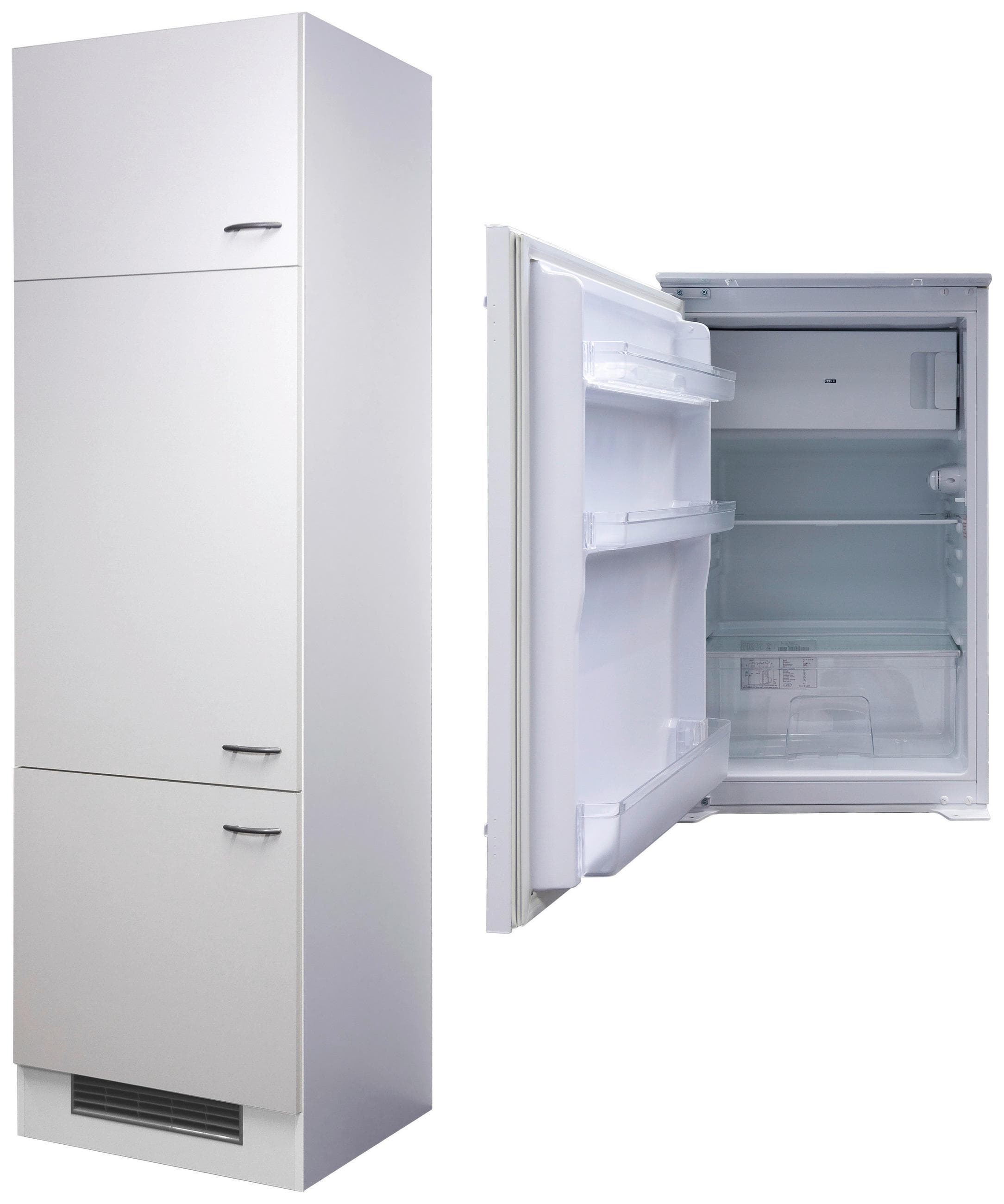 Kühlschrank-Umbauschrank Wito B 60 cm Weiß Mömax DE