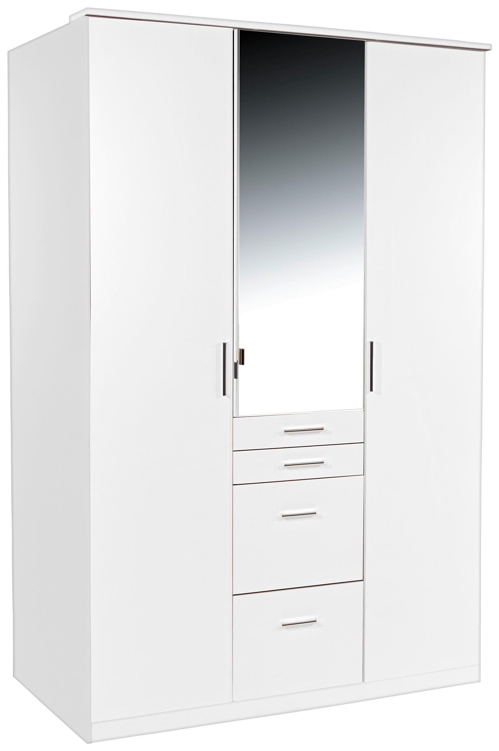 Kleiderschrank AACHEN Weiß