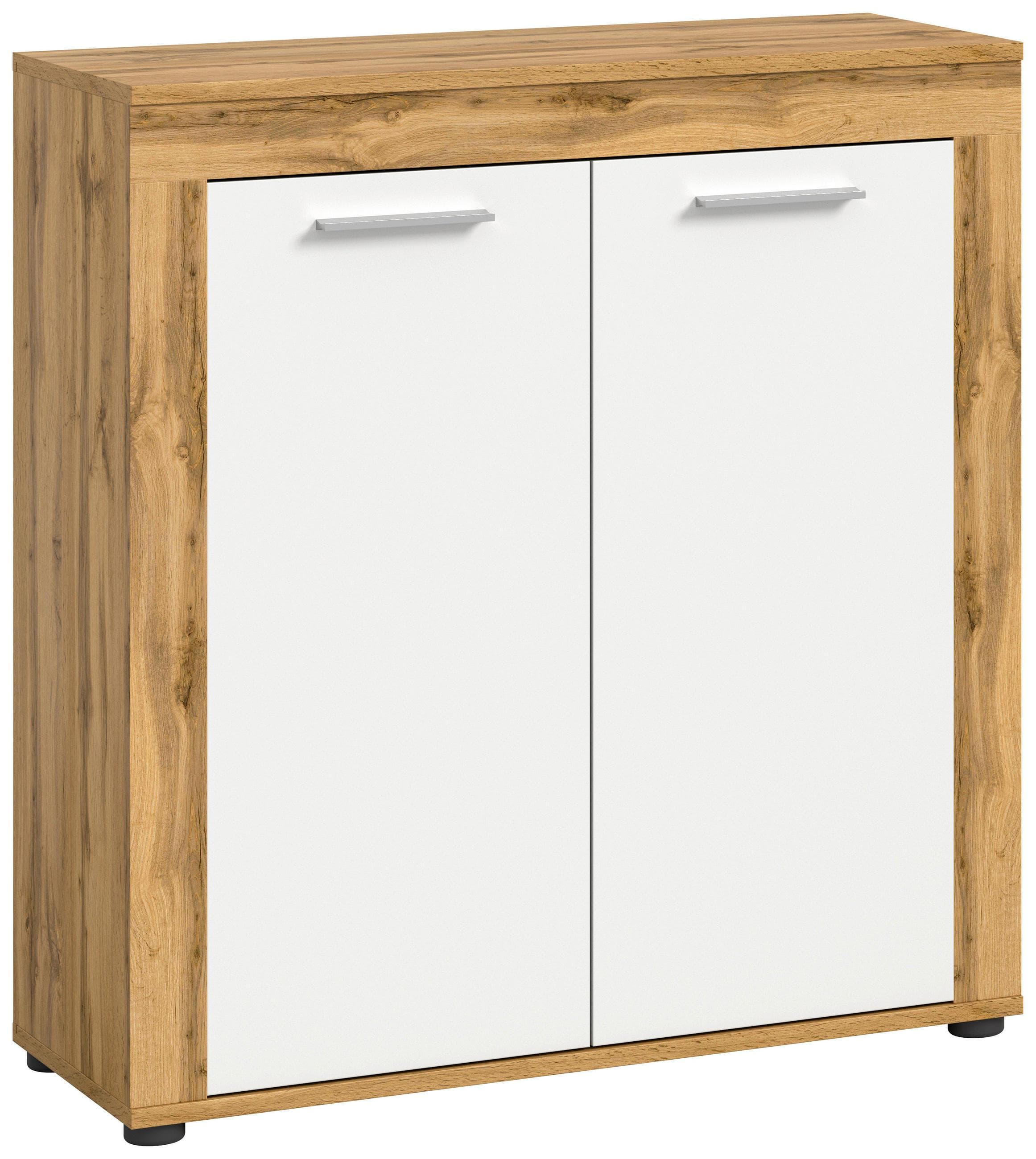 Highboard Jam Eiche/Weiß Mömax