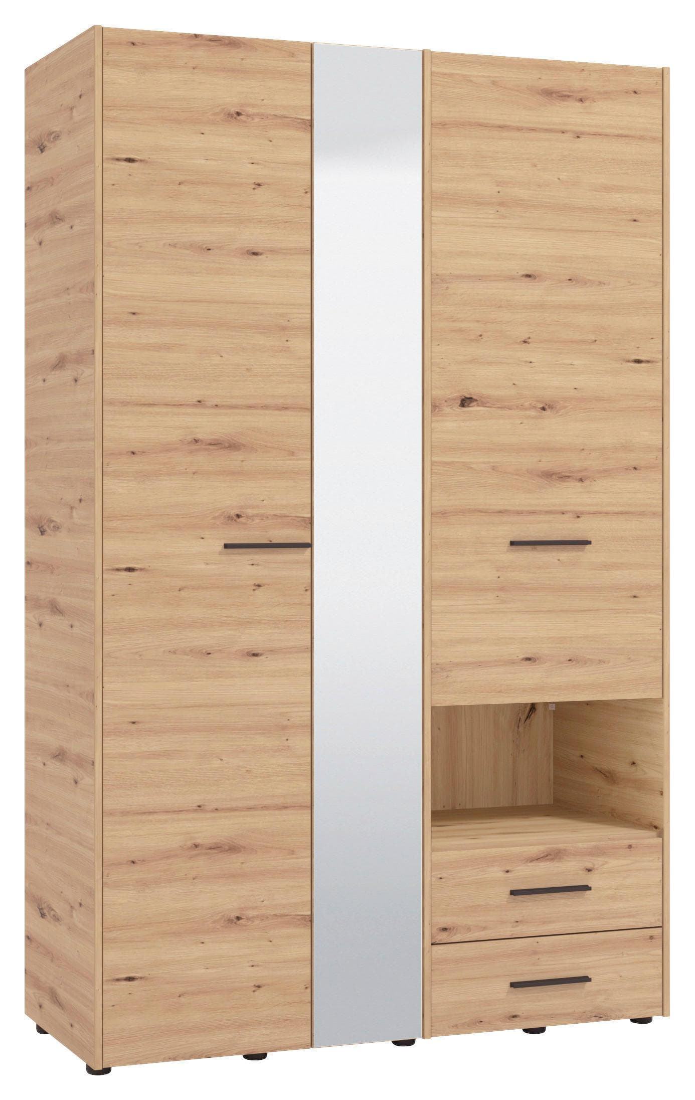 Kleiderschrank in Eiche Artisan Mömax DE