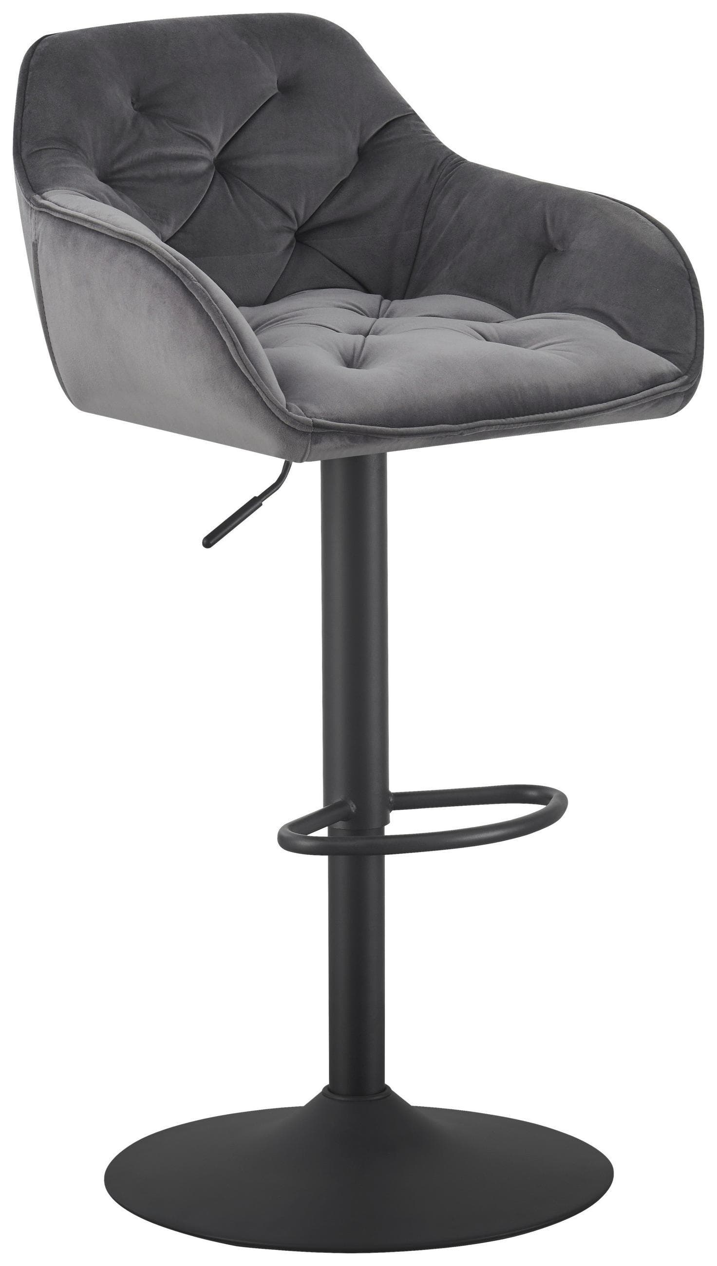 Barhocker Eileen Grau/Schwarz Mömax DE
