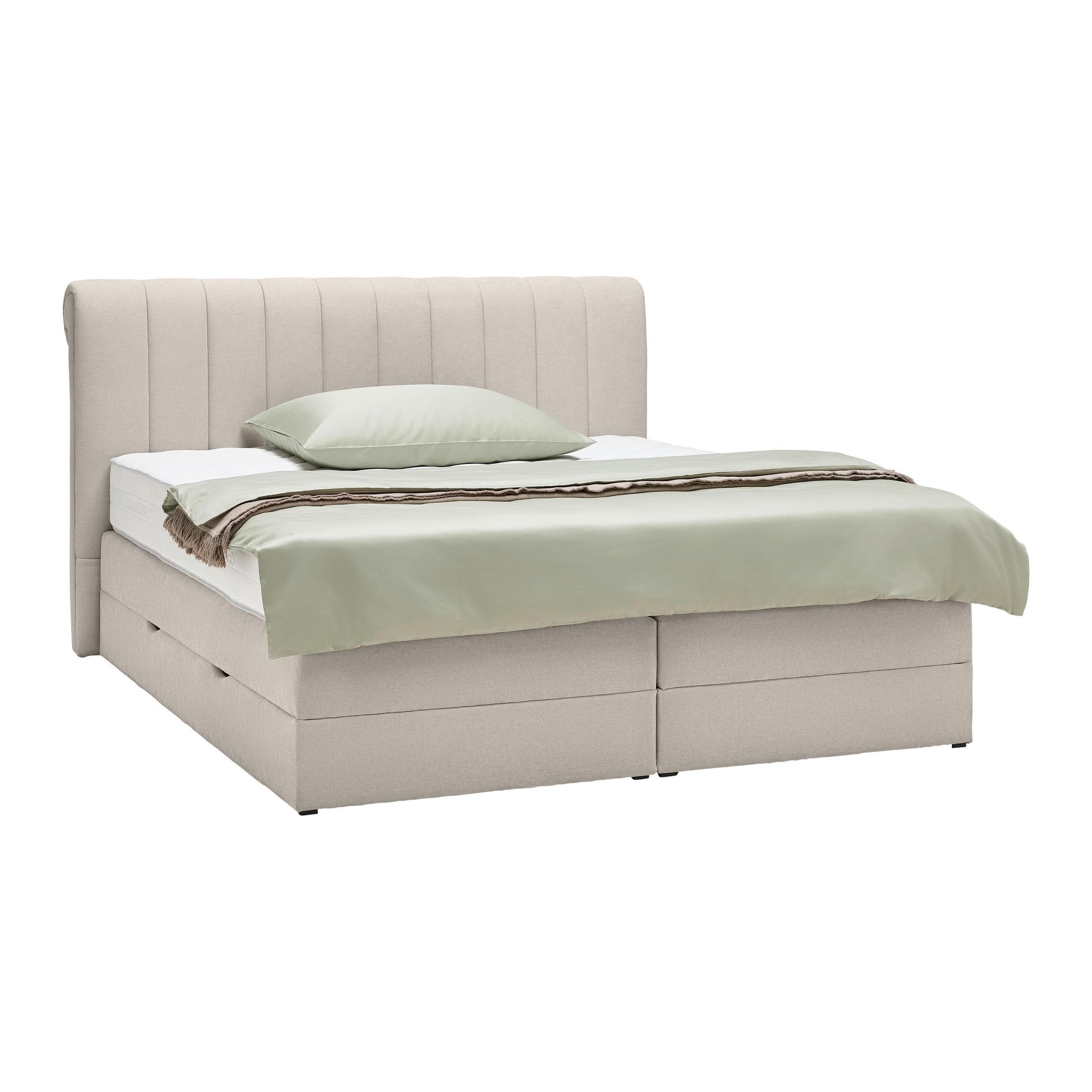 Boxspringbett Belano Beige