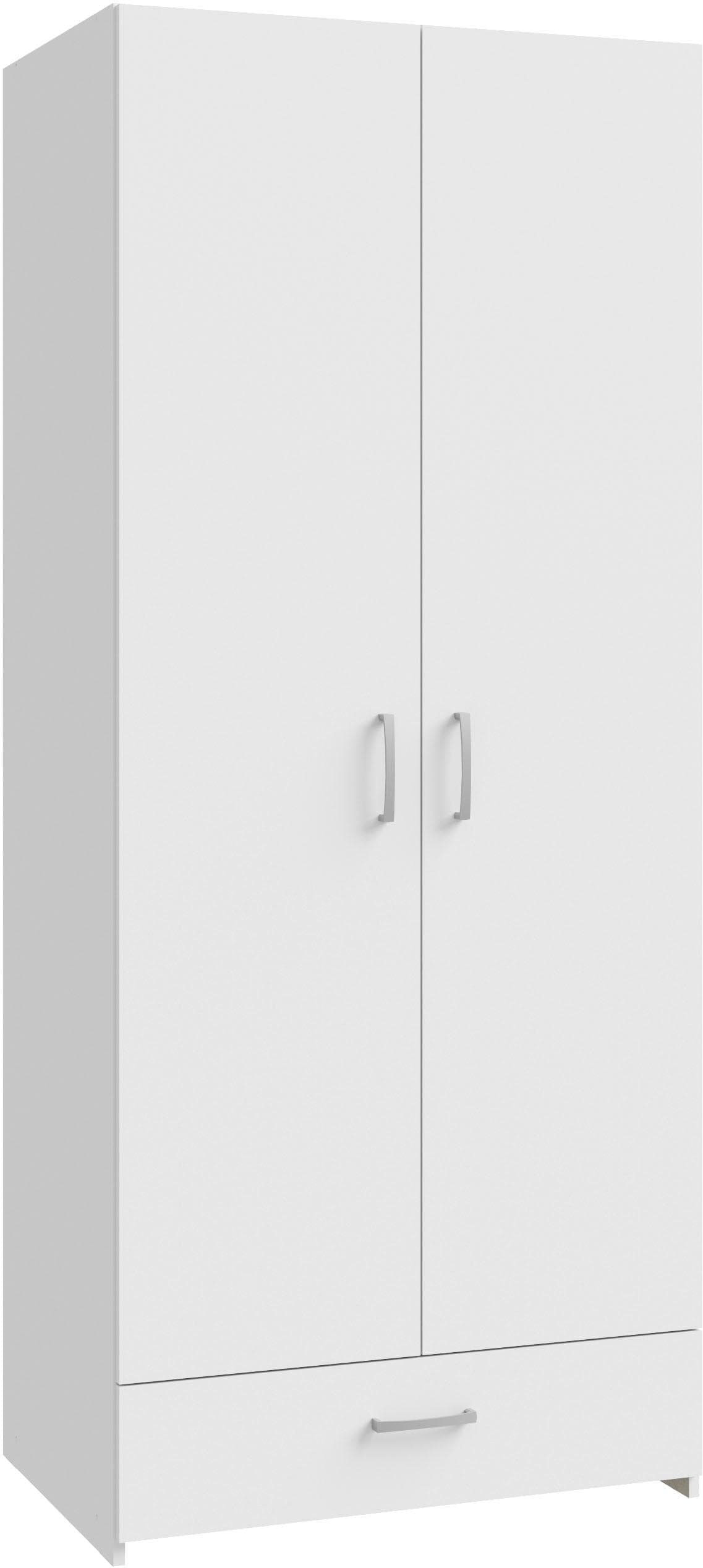 Drehtürenschrank FORTE Econobox Weiß
