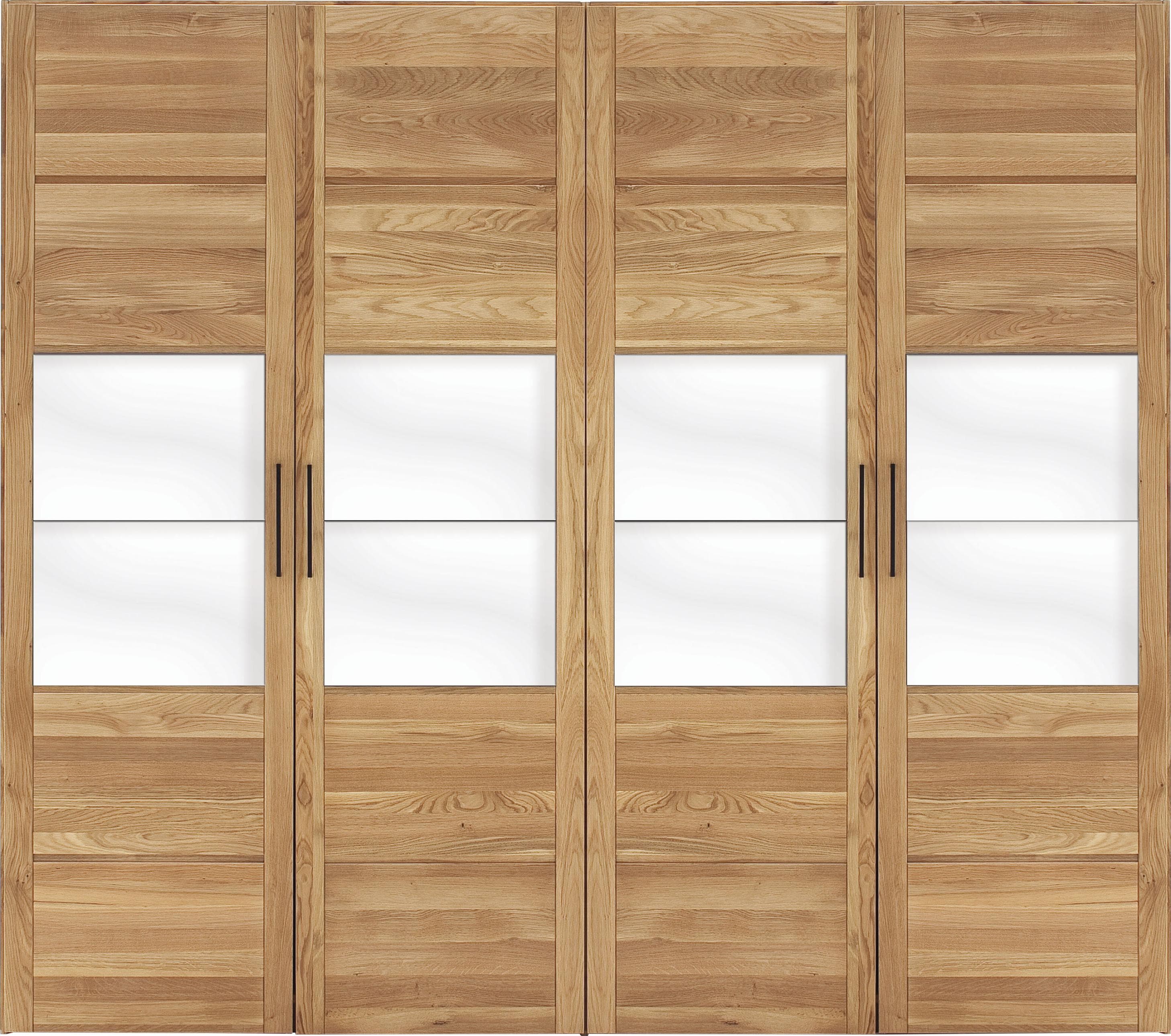 Home Affaire Chamara Kleiderschrank Massivholz Eiche Beige