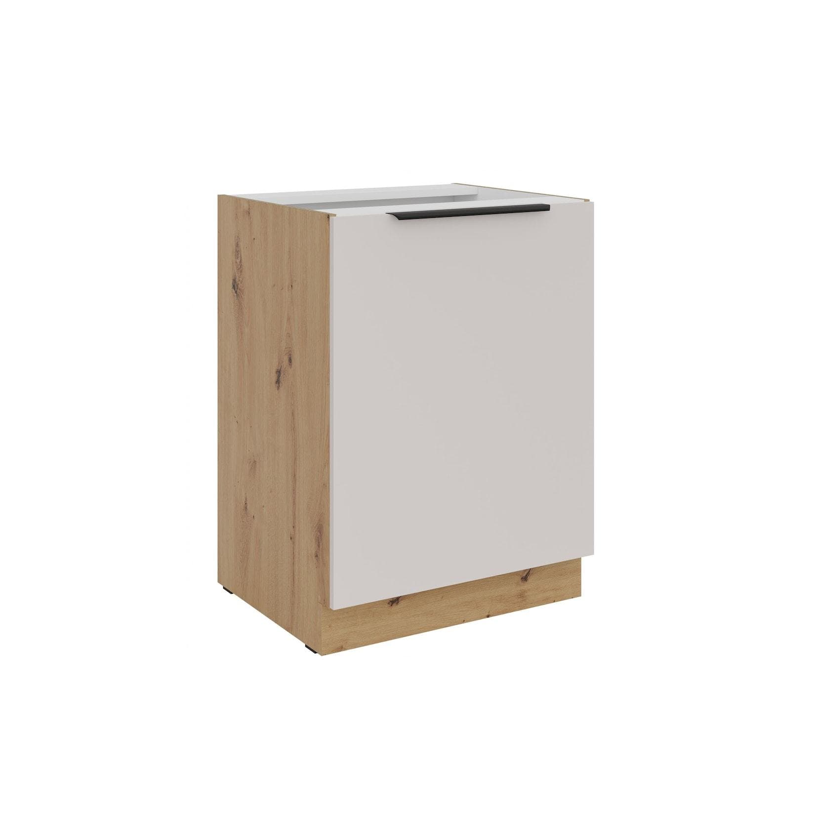 Küchen Unterschrank 60 cm Küche SOLANO Kaschmir beige