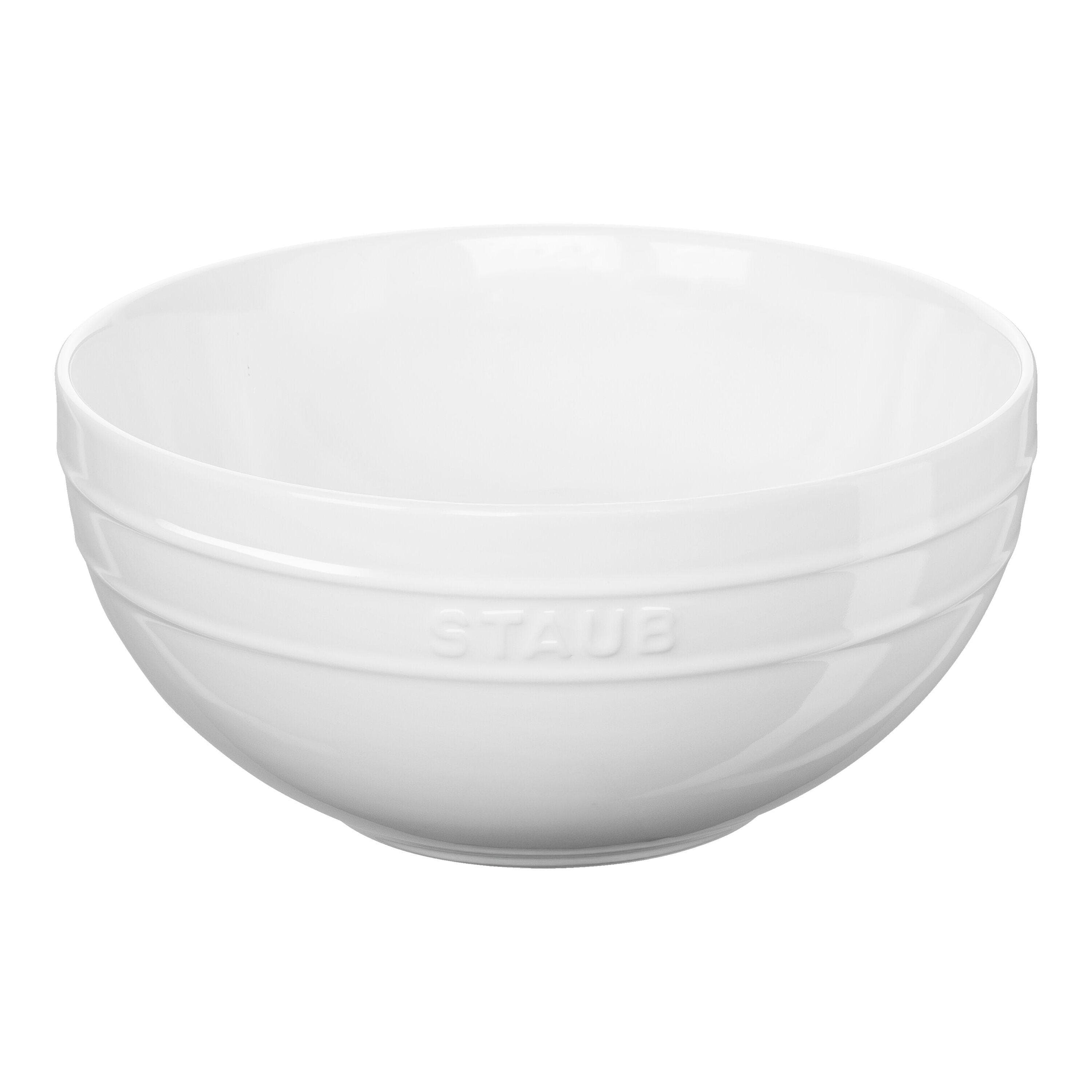 Staub Ceramique Schüssel 24 cm Weiß Keramik