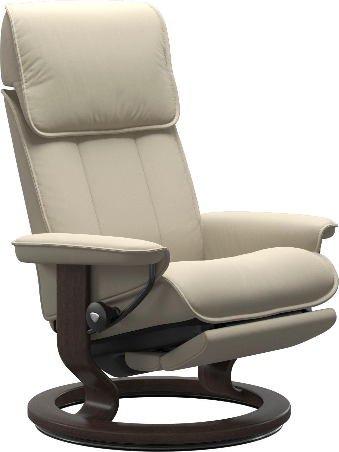 STRESSLESS Admiral Relaxsessel Beige Leder BATICK Classic Base