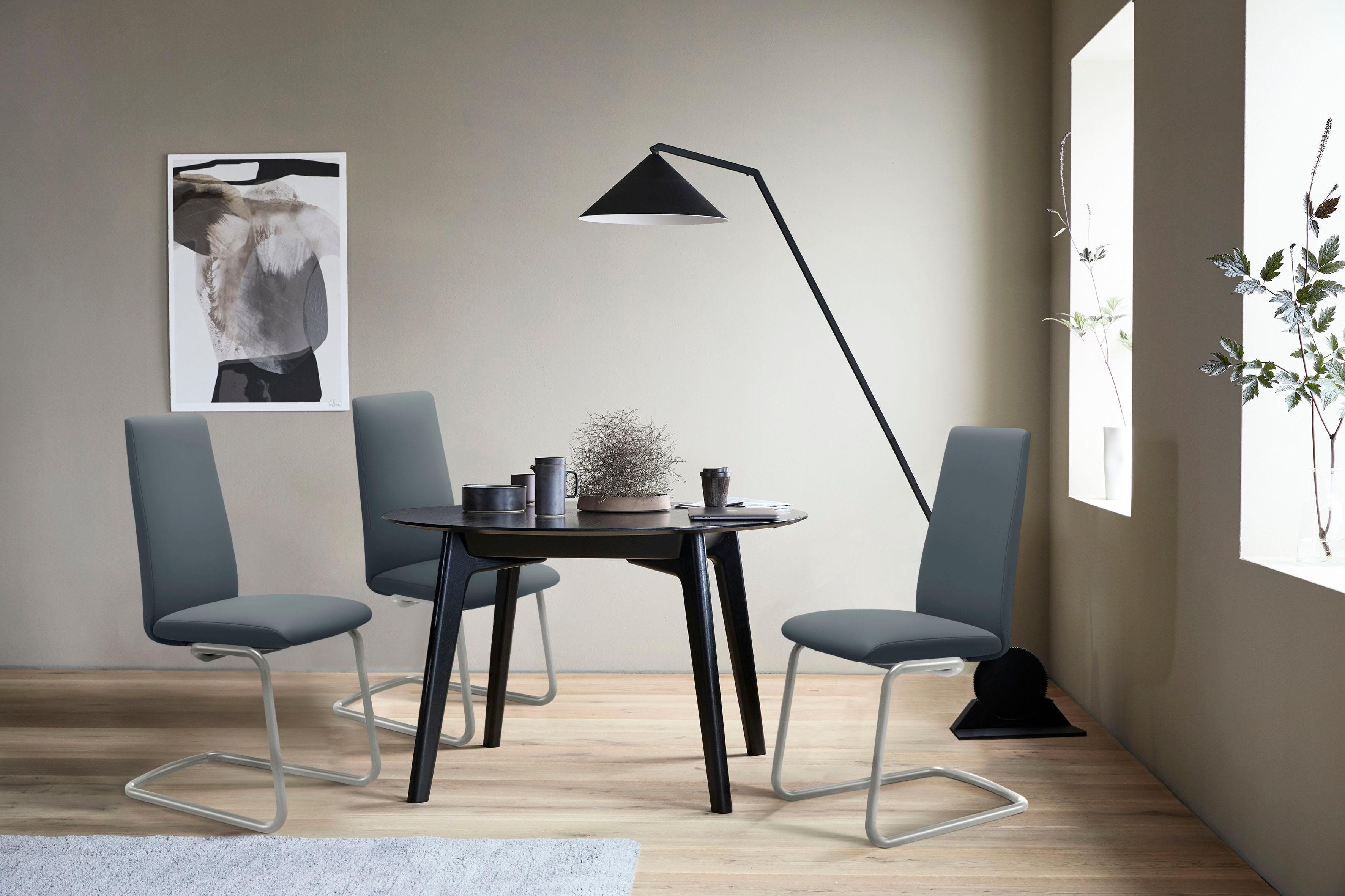 Stressless Laurel High Back Sessel Größe M Chrom Leder BATICK