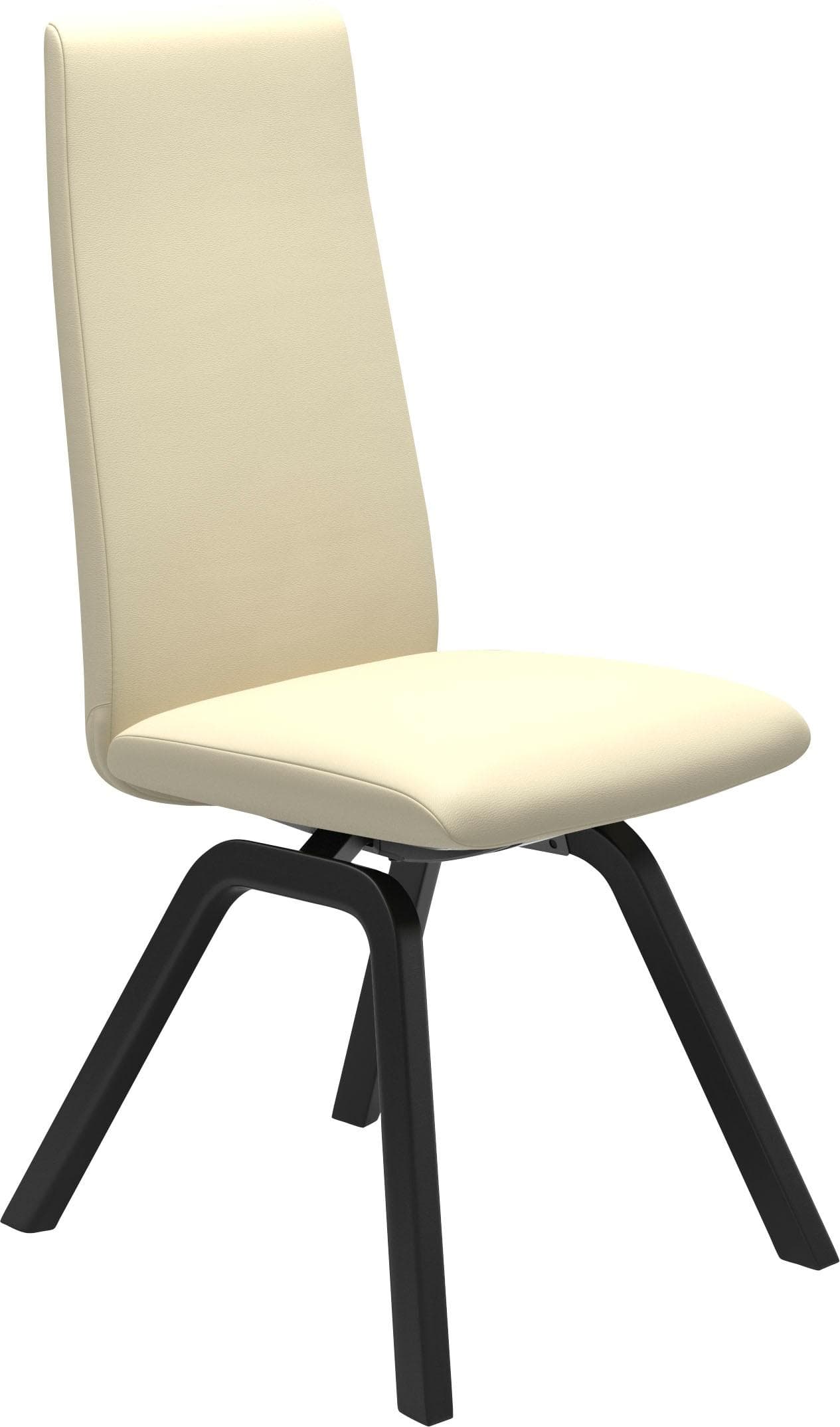 STRESSLESS Laurel Polsterstuhl Beige Schwarz Leder High Back