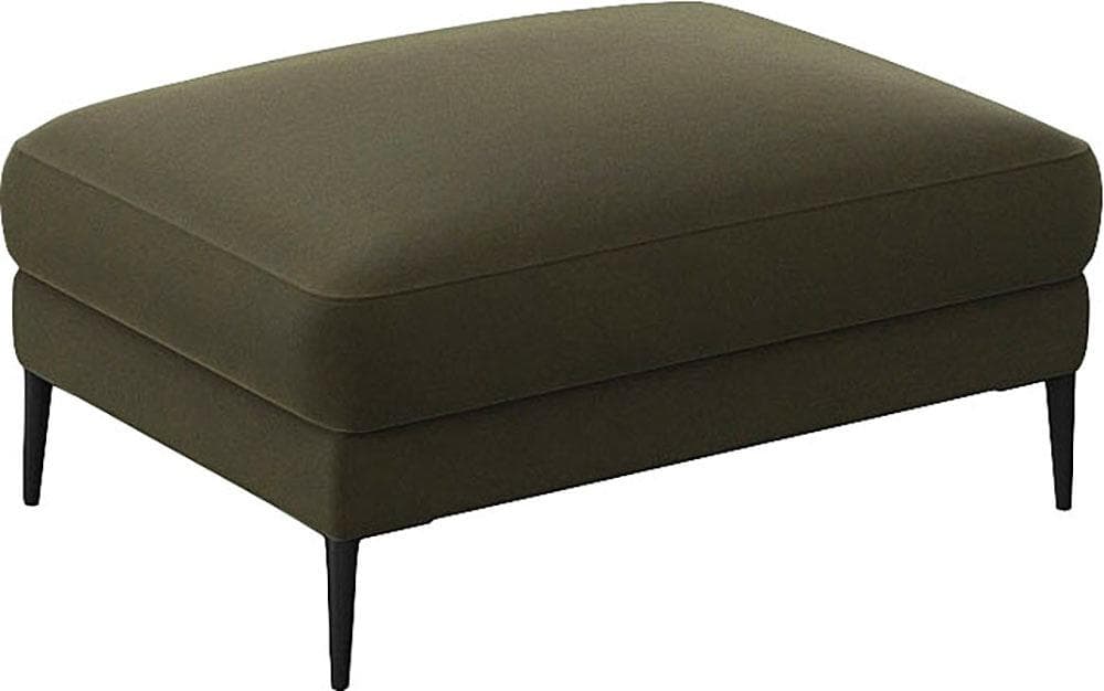 FLEXLUX Pouf Belle Skandinavisches Design Velvet Grün