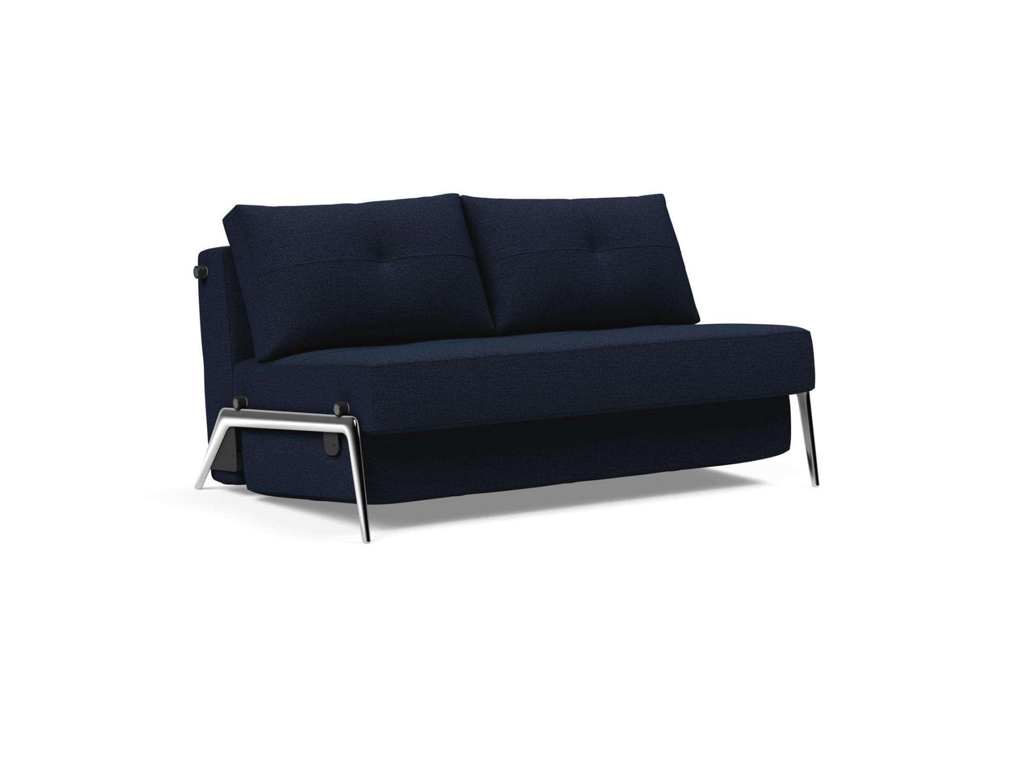 INNOVATION LIVING Cubed Schlafsofa Blau mit Bettkasten