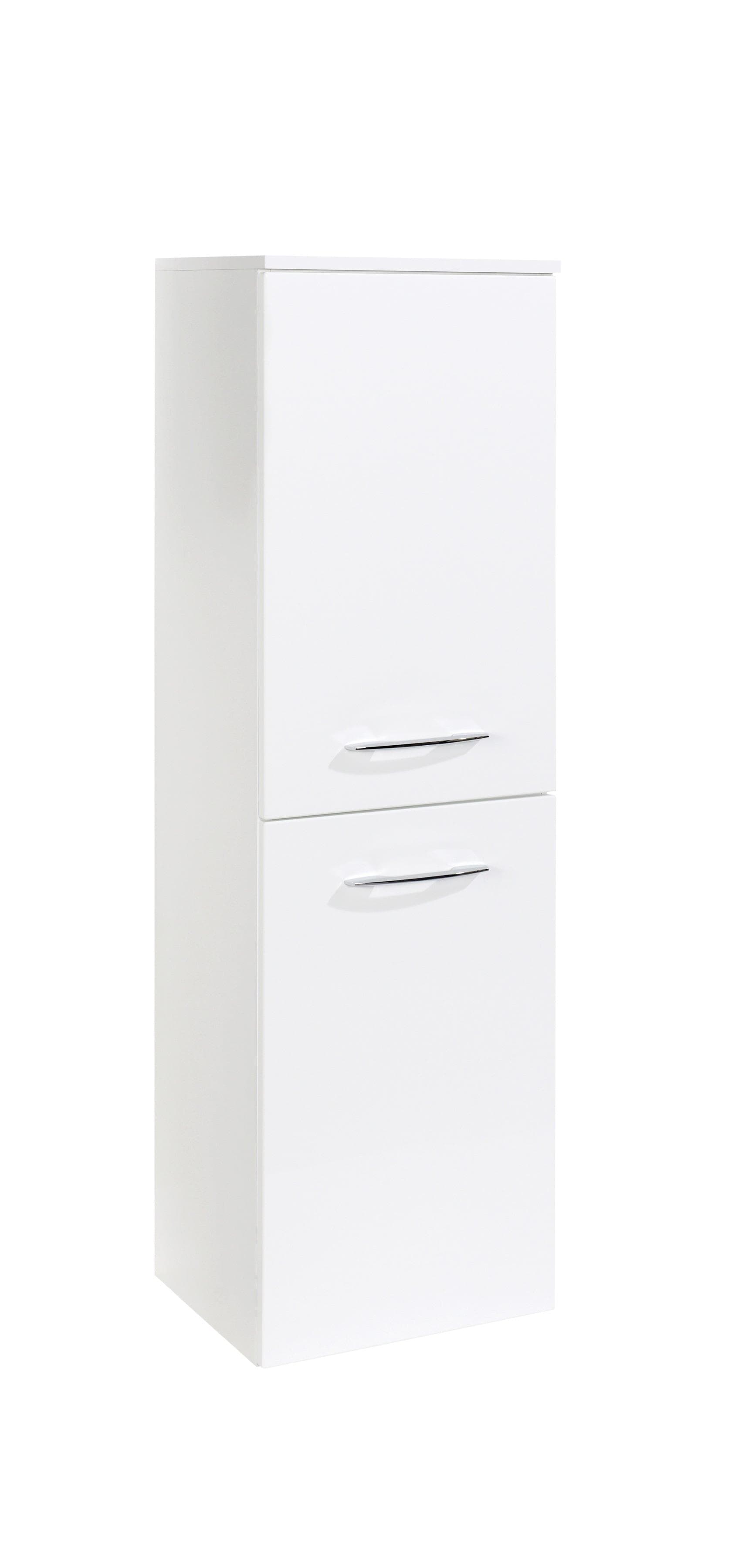 Midischrank WELLTIME Florida Weiß Hochglanz mit Softclose