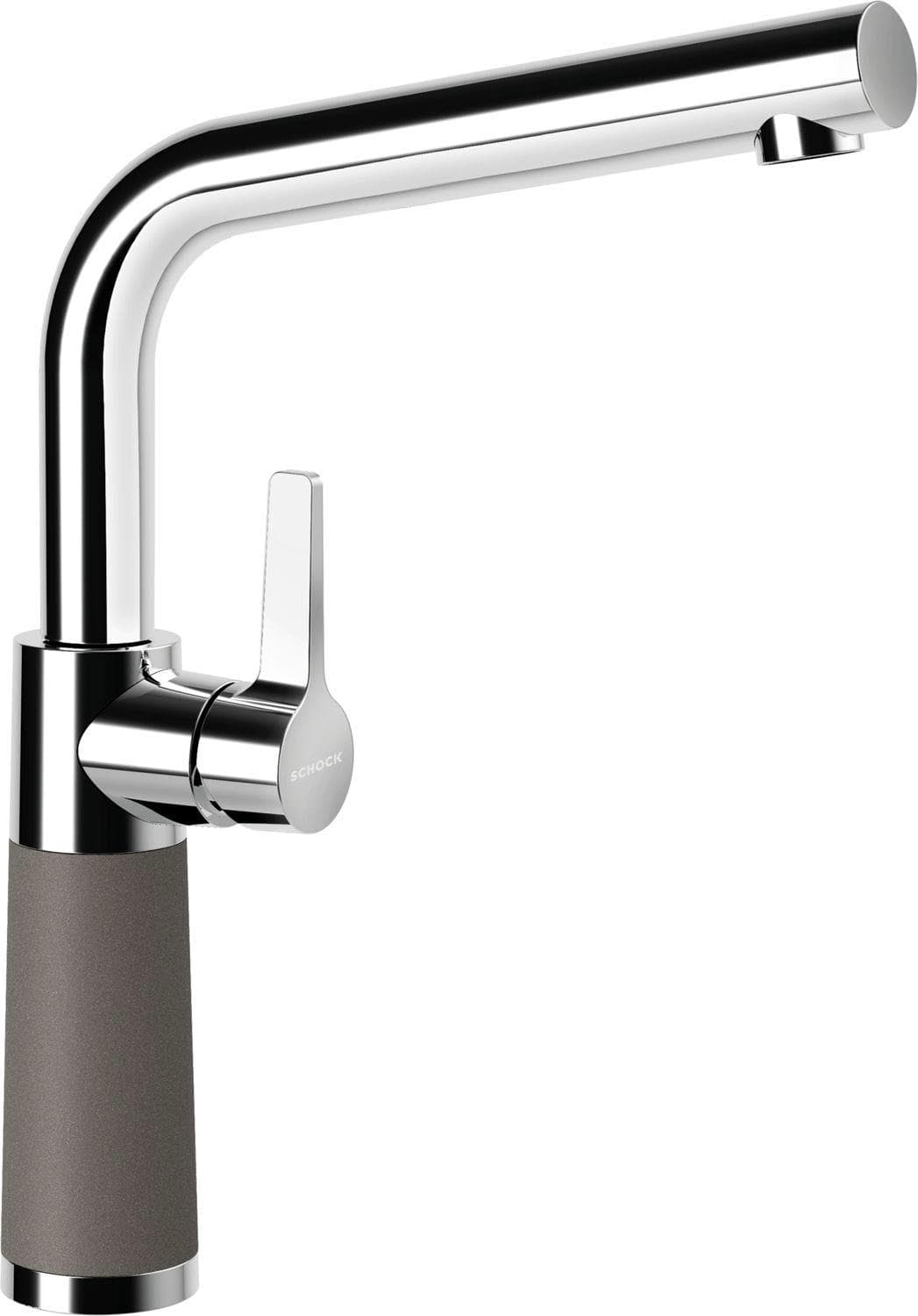 Küchenarmatur SCHOCK SC-540 FA Asphaltgrau Messing 360° Schwenkbereich
